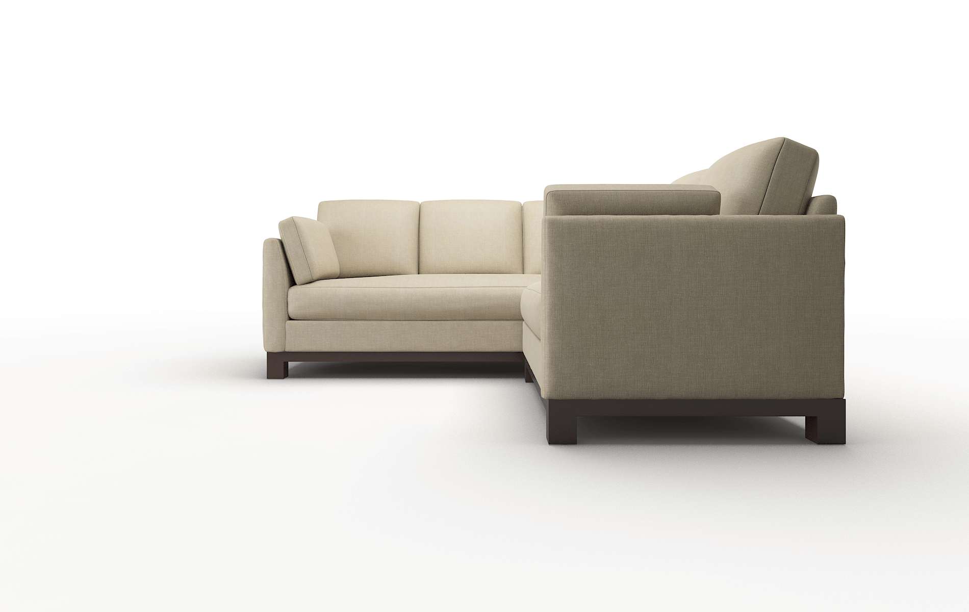 Dover Bella Aubergine Sectional - Dreamsofa