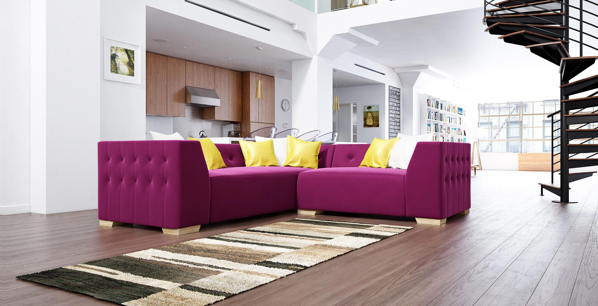 palermo sectional furniture gallery 3