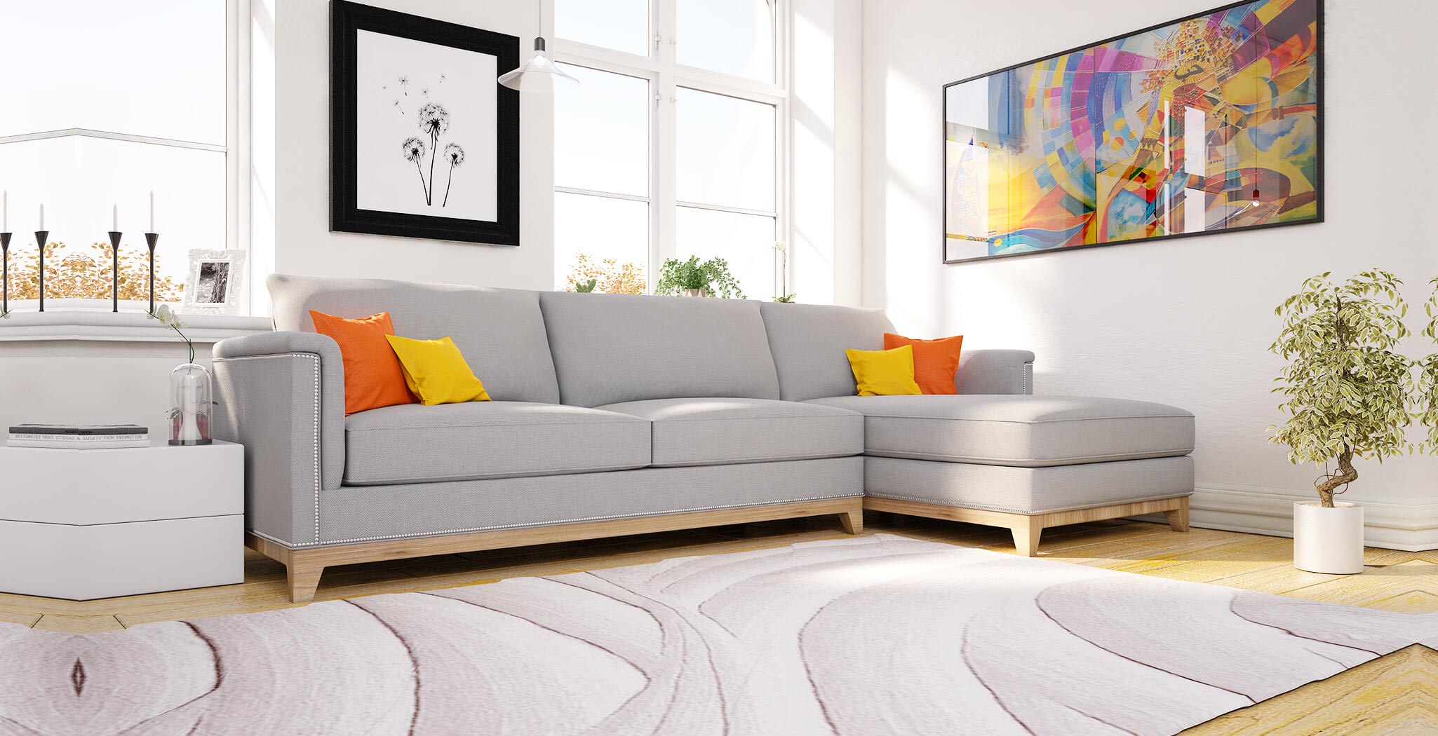 Sofia Panel sleeper furniture design 2