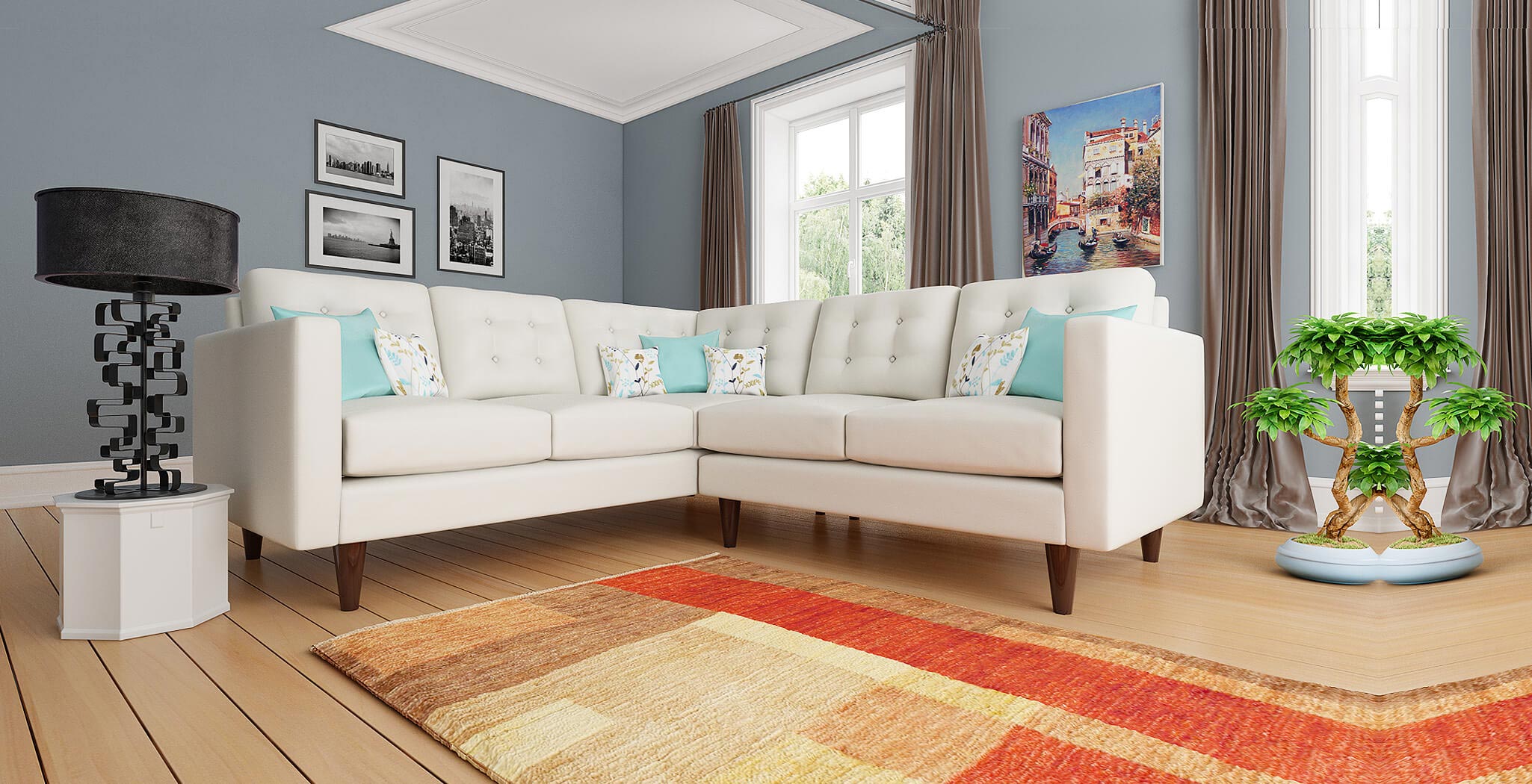 turin sectional furniture gallery 4
