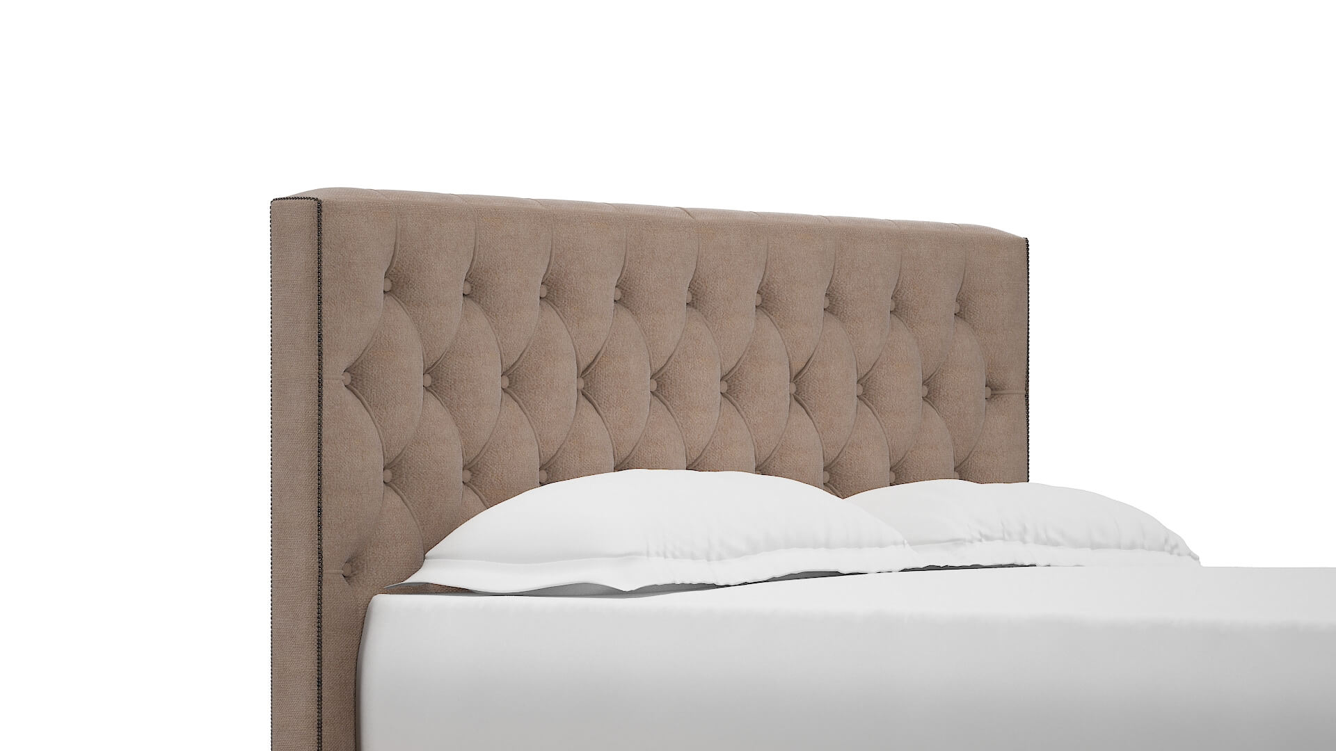 Aida Bella Pewter Bed Queen Headboard
