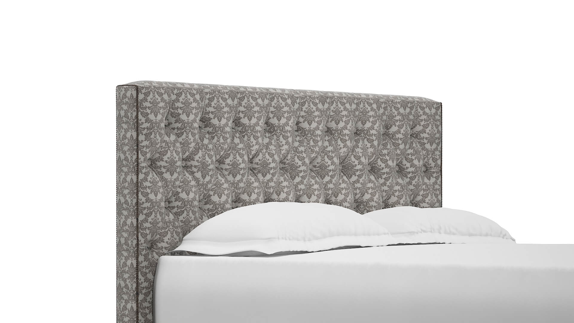Aida Bergamo Dove Bed Queen Headboard