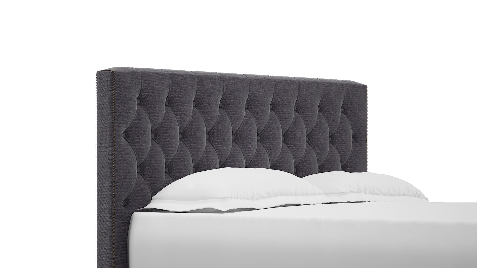 Aida Durham Ink Bed Queen Headboard