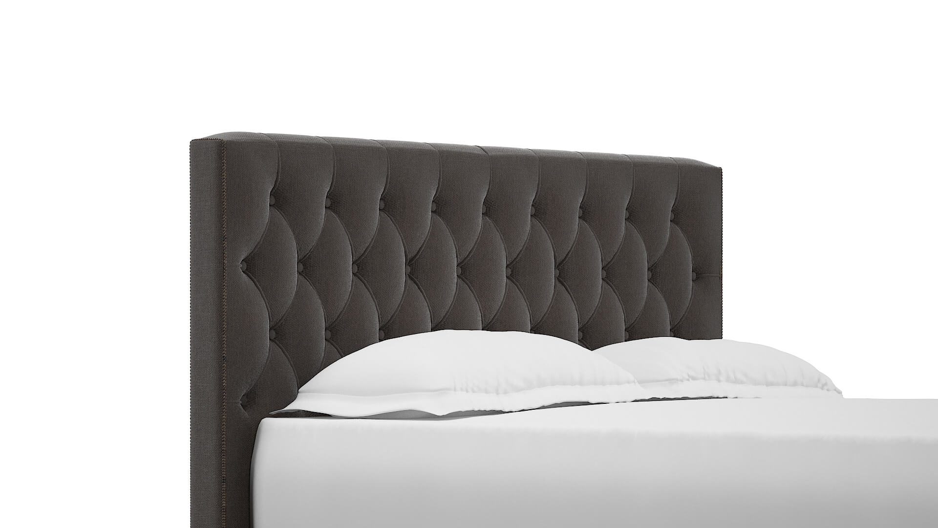 Aida Naples Graphite Bed Queen Headboard