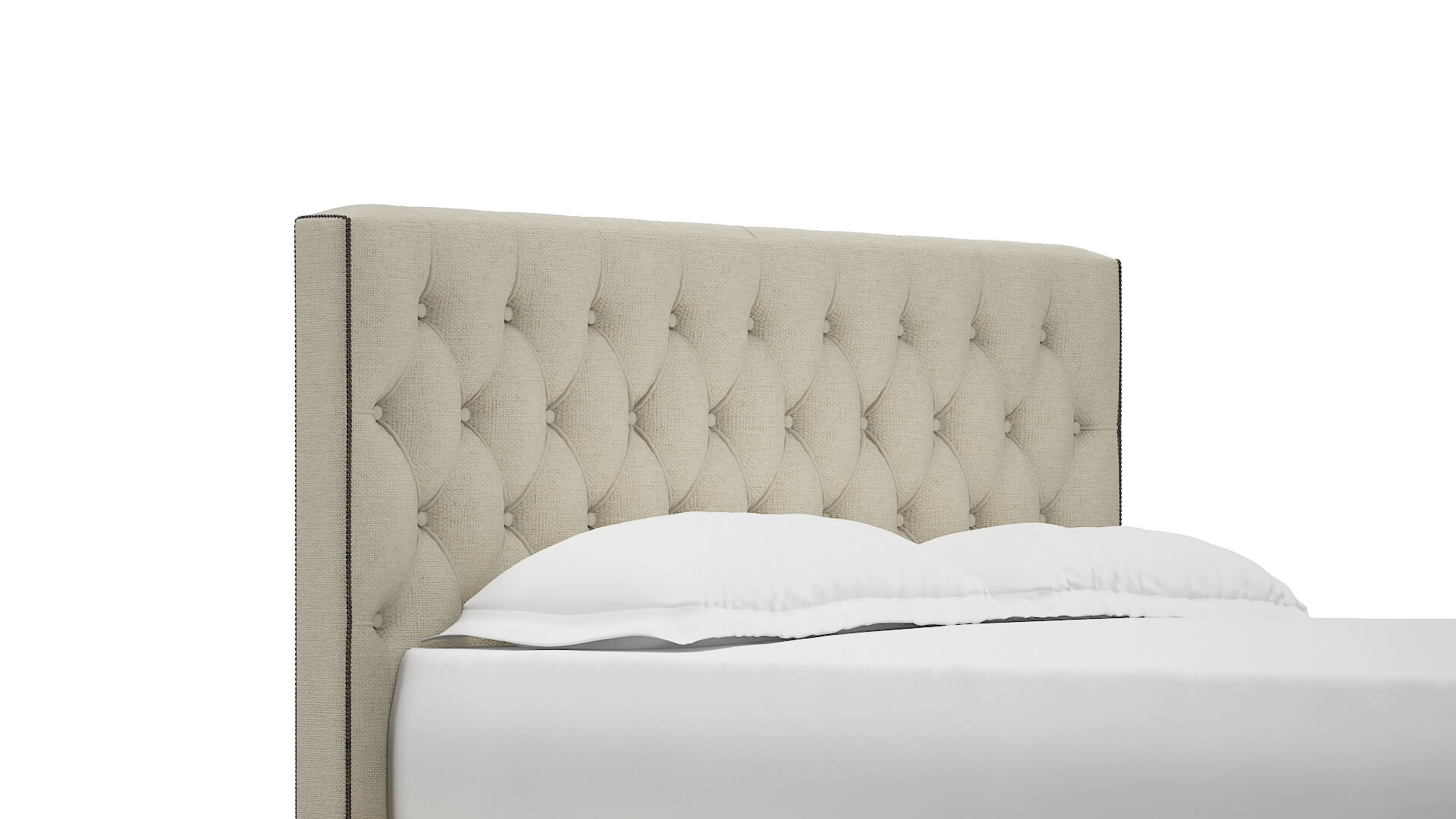 Aida Phoenix Ivory Bed Queen Headboard