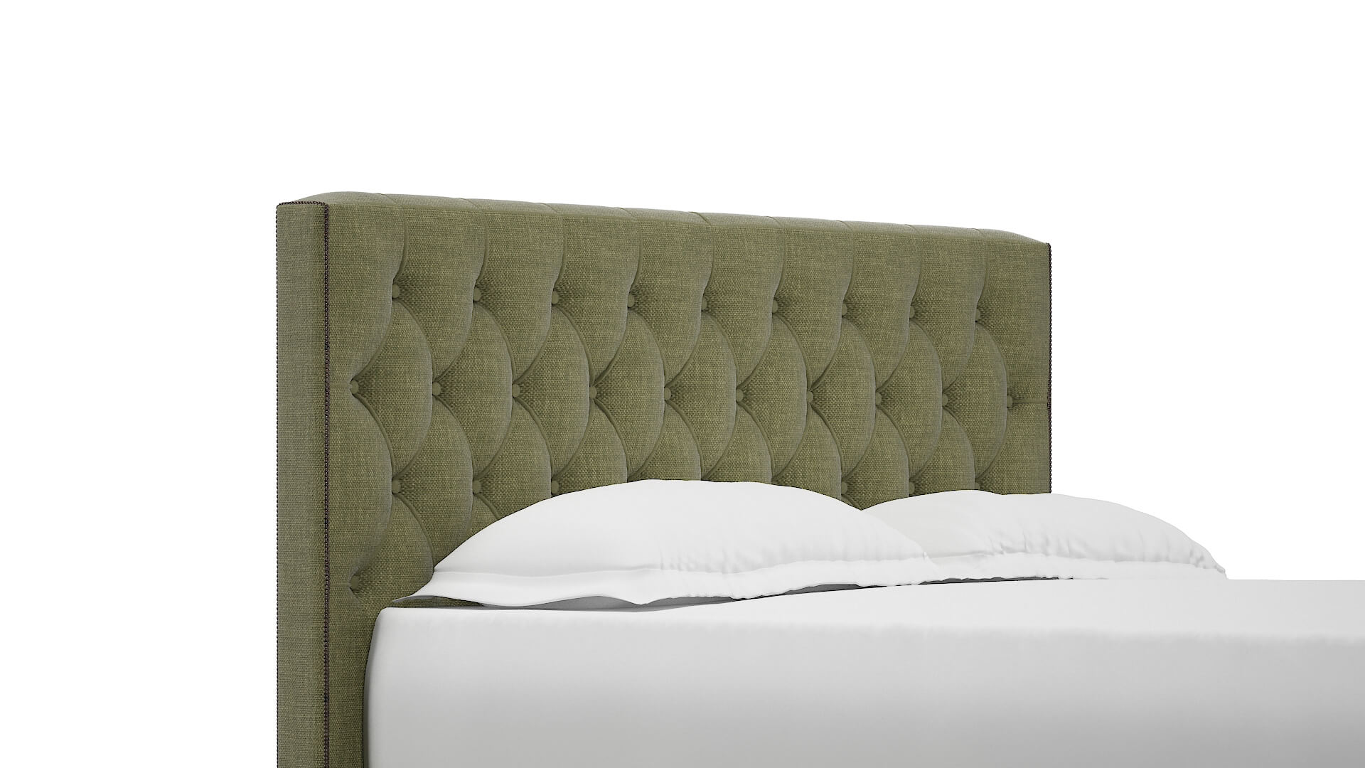 Aida Portland Basil Bed Queen Headboard