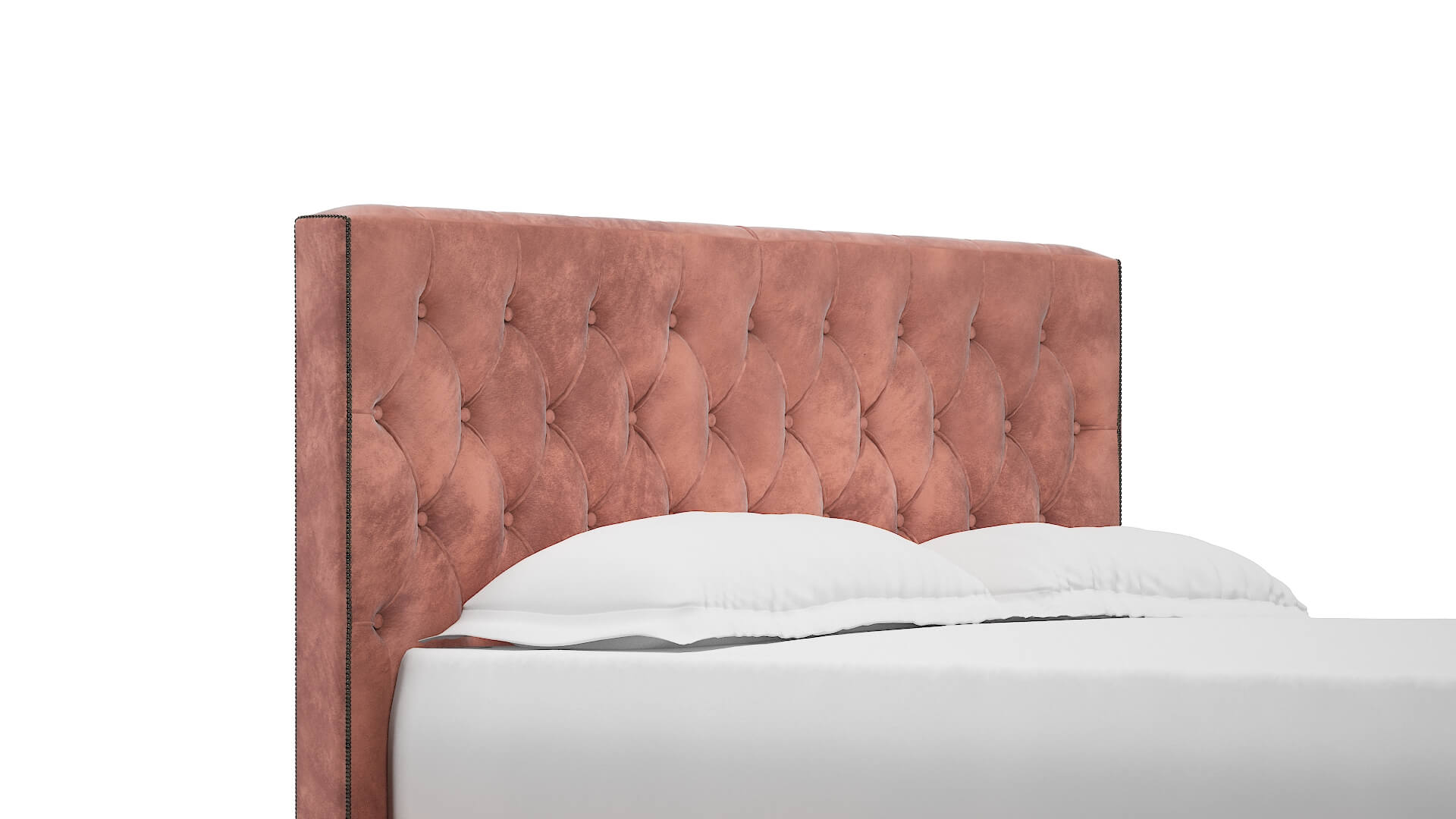 Aida Royale Blush Bed Queen Headboard