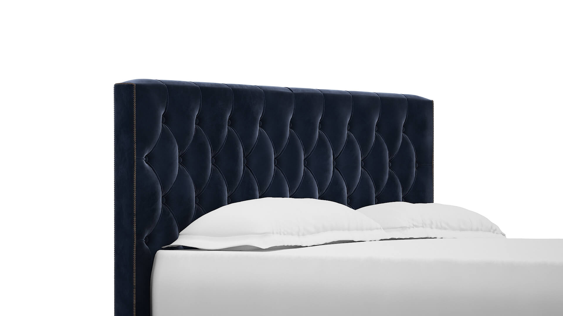 Aida Royale Cobalt Bed Queen Headboard
