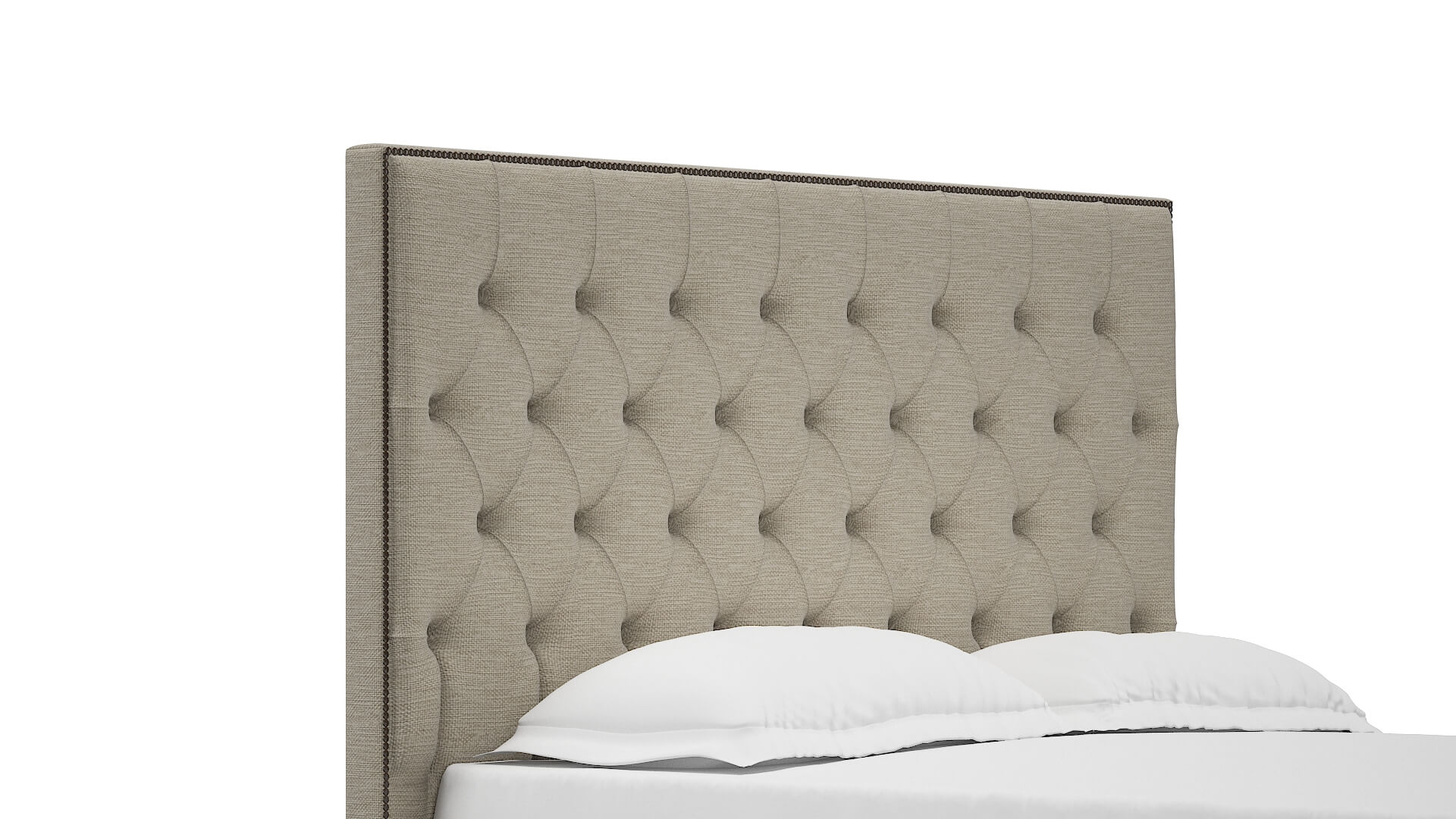 Bellezza Avenger Pumice Bed Queen Headboard