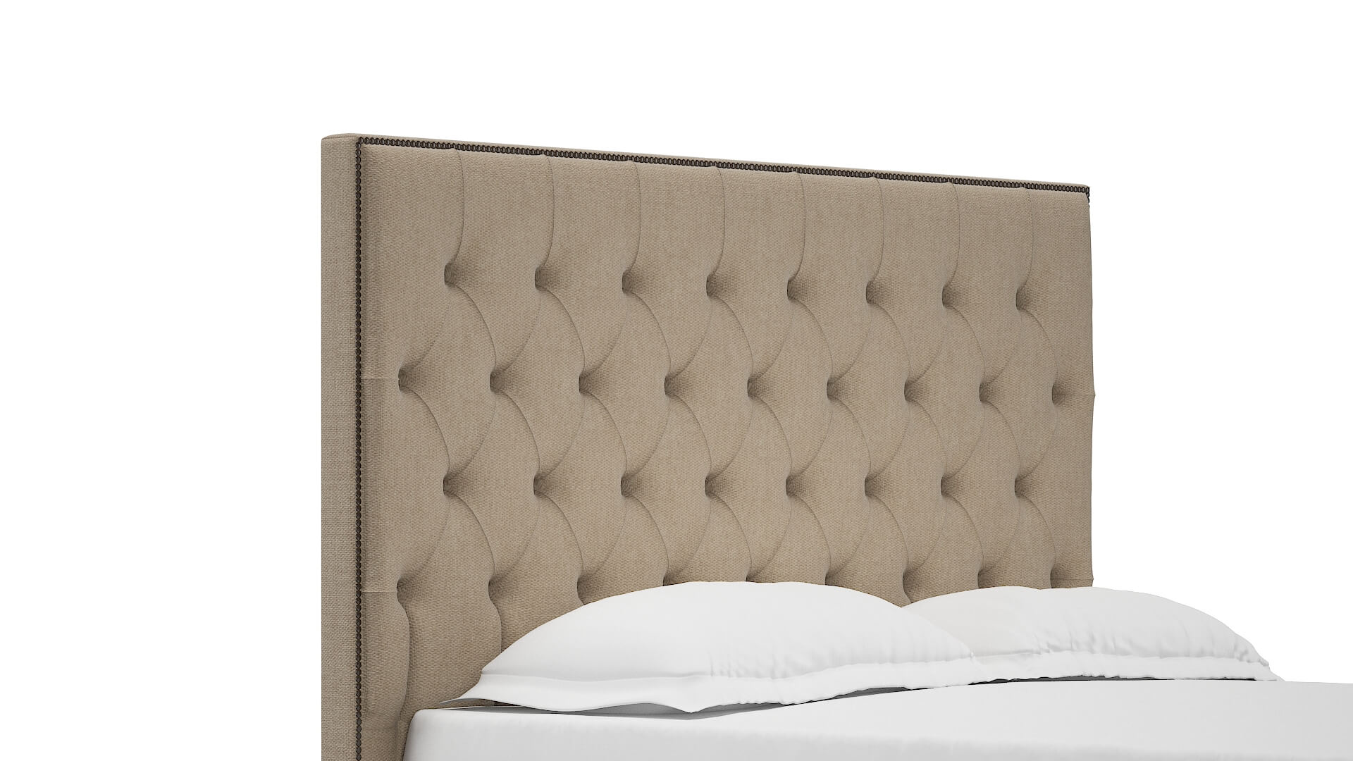Bellezza Cosmo Fawn Bed Queen Headboard