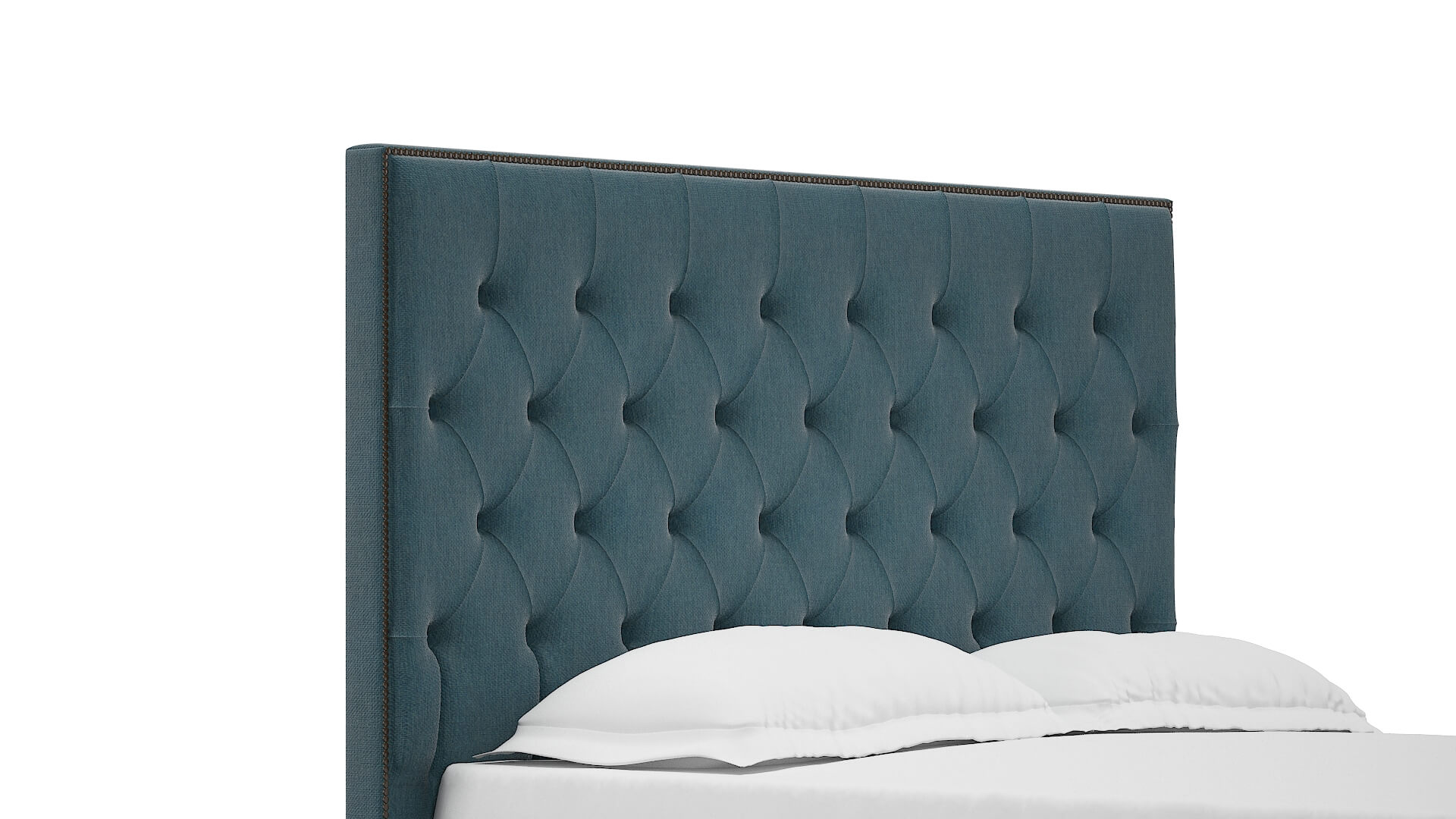 Bellezza Cosmo Teal Bed Queen Headboard
