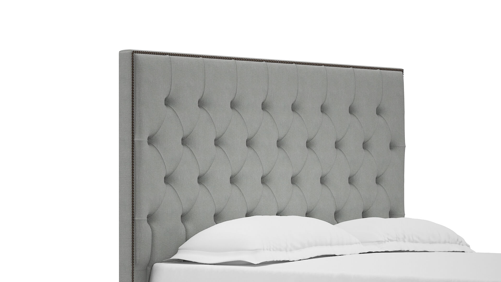 Bellezza Dawson Platinum Bed Queen Headboard