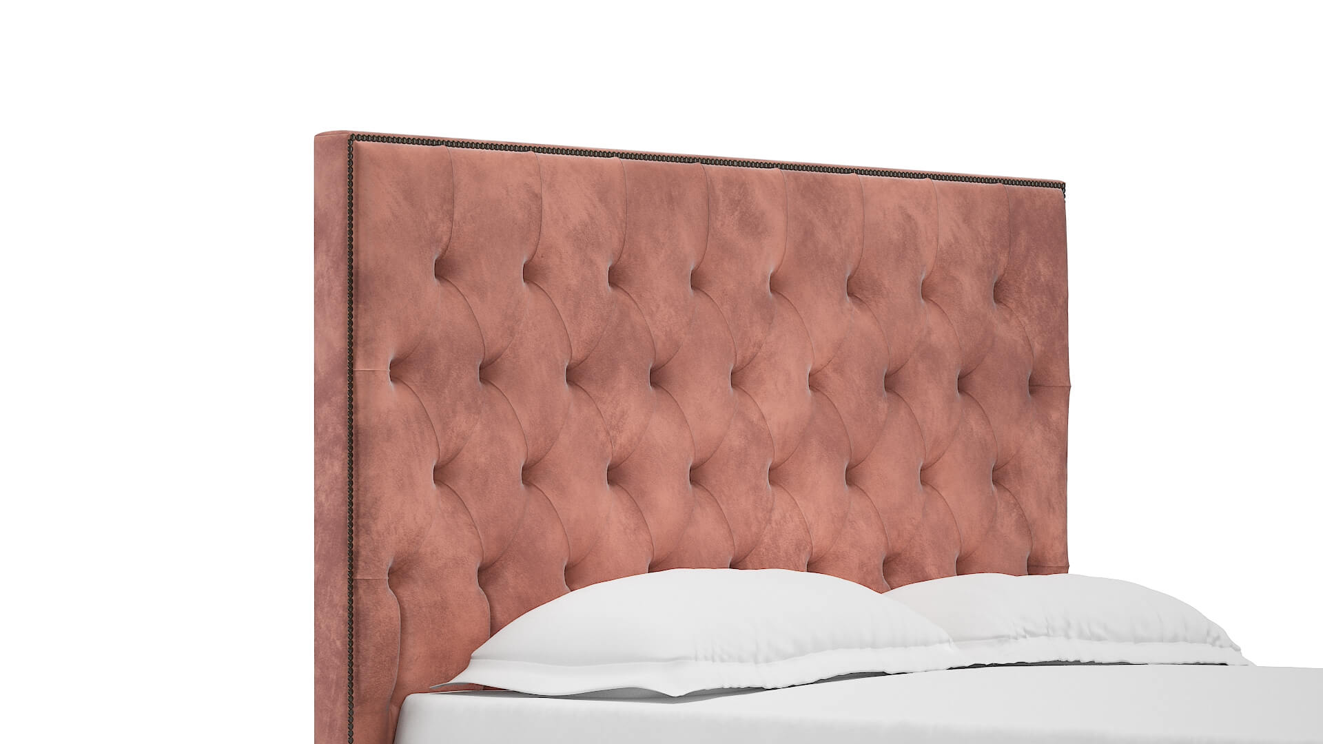 Bellezza Naples Blush Bed Queen Headboard