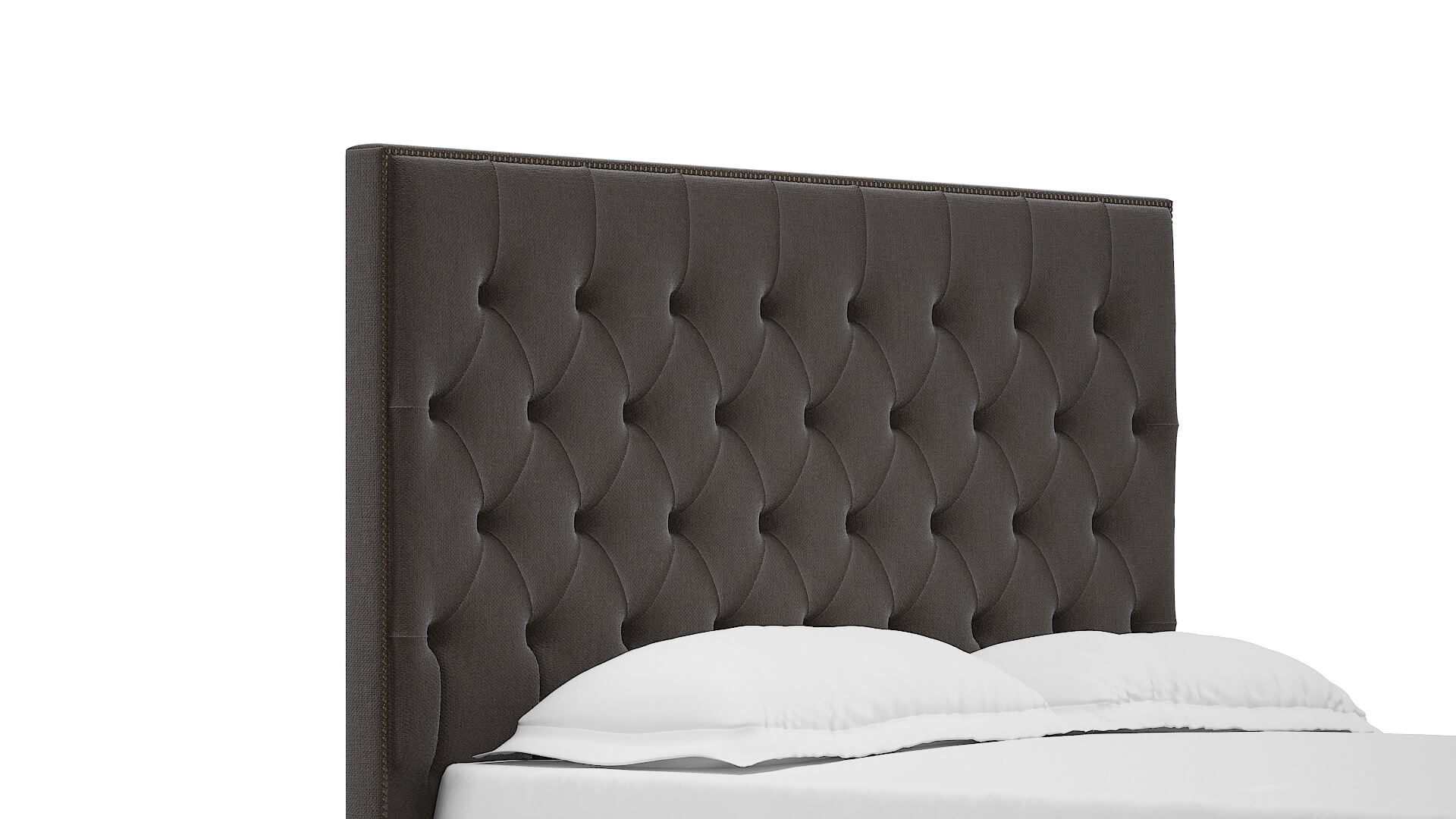Bellezza Naples Graphite Bed Queen Headboard