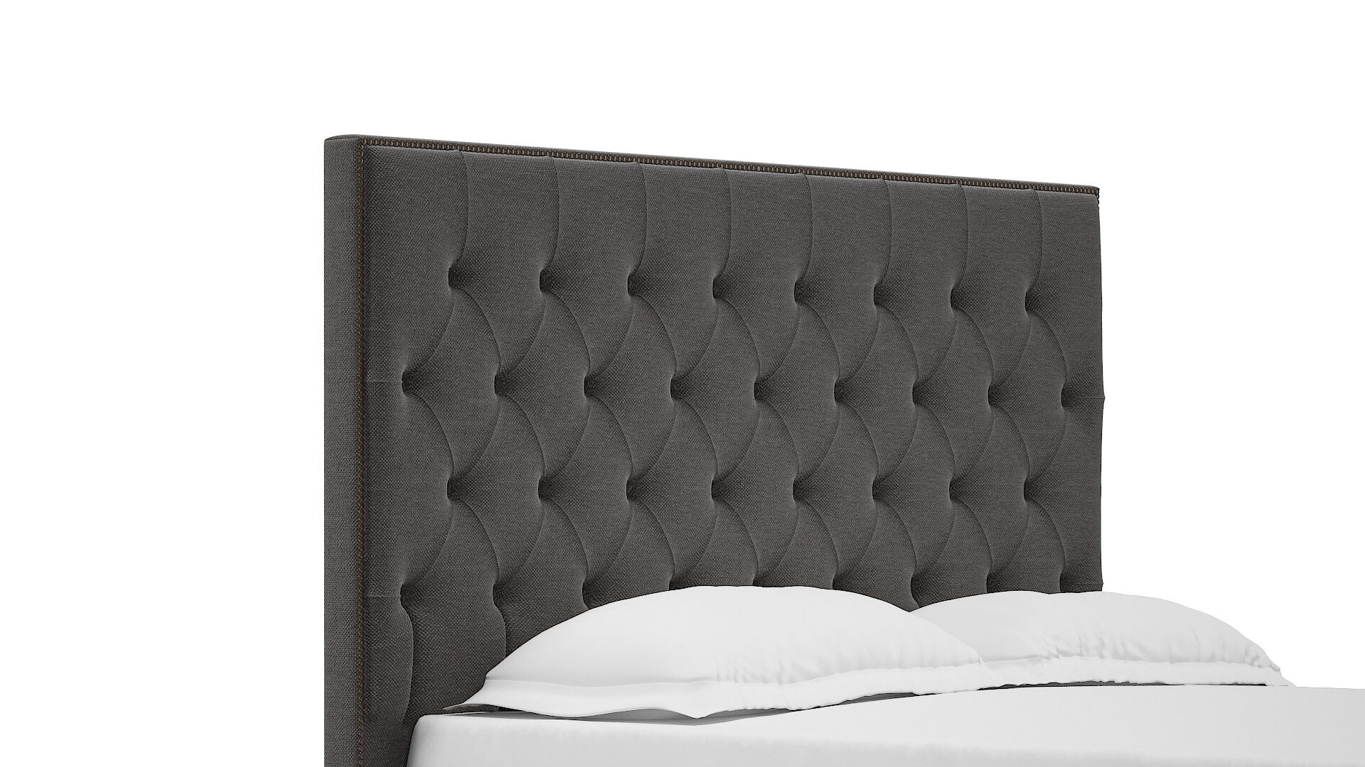 Bellezza Oscar Grey Bed Queen Headboard