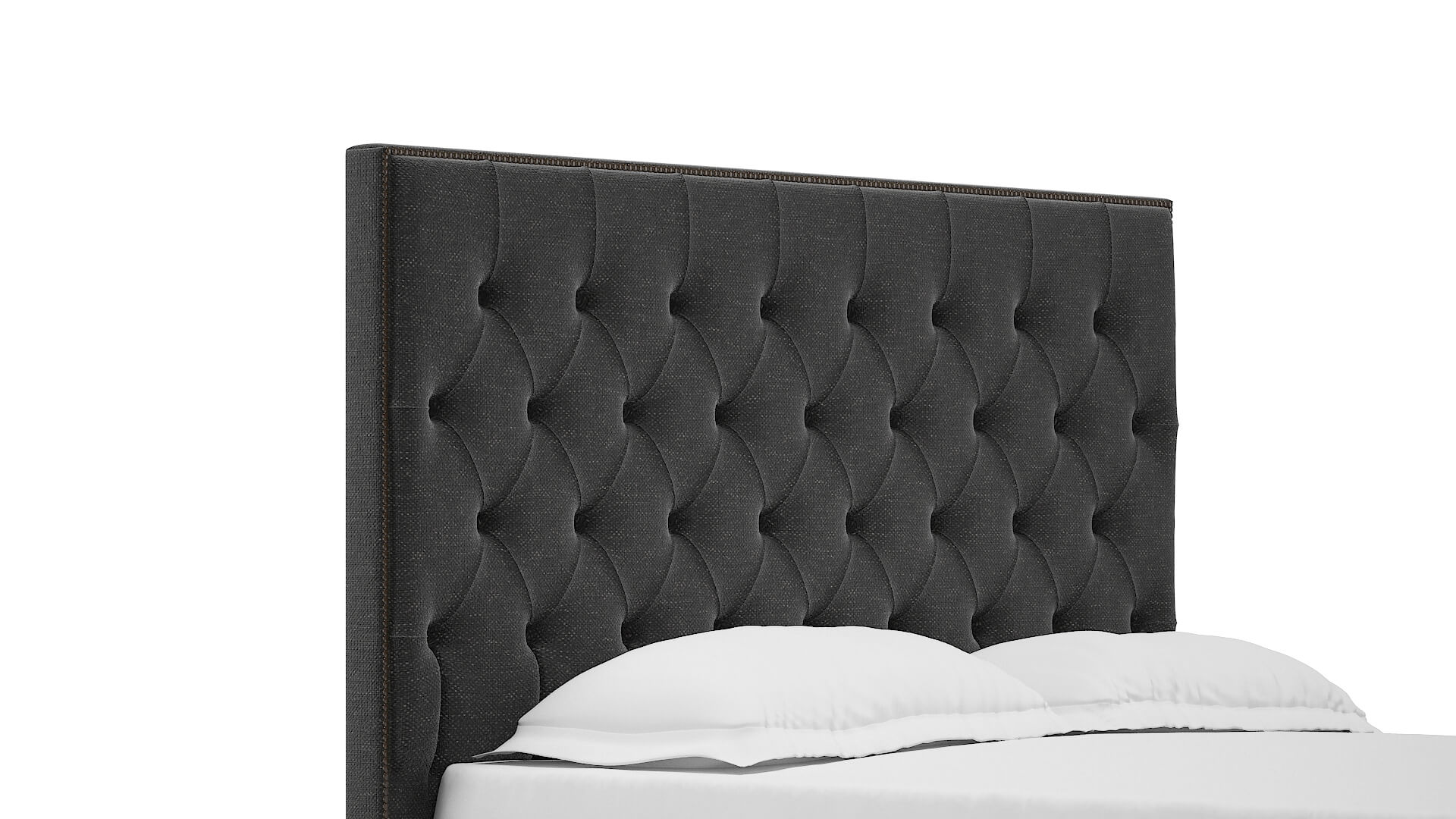 Bellezza Phoenix Charcoal Bed Queen Headboard