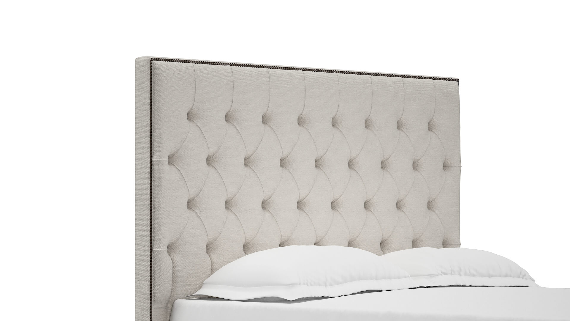 Bellezza Redondo Pearl Bed Queen Headboard