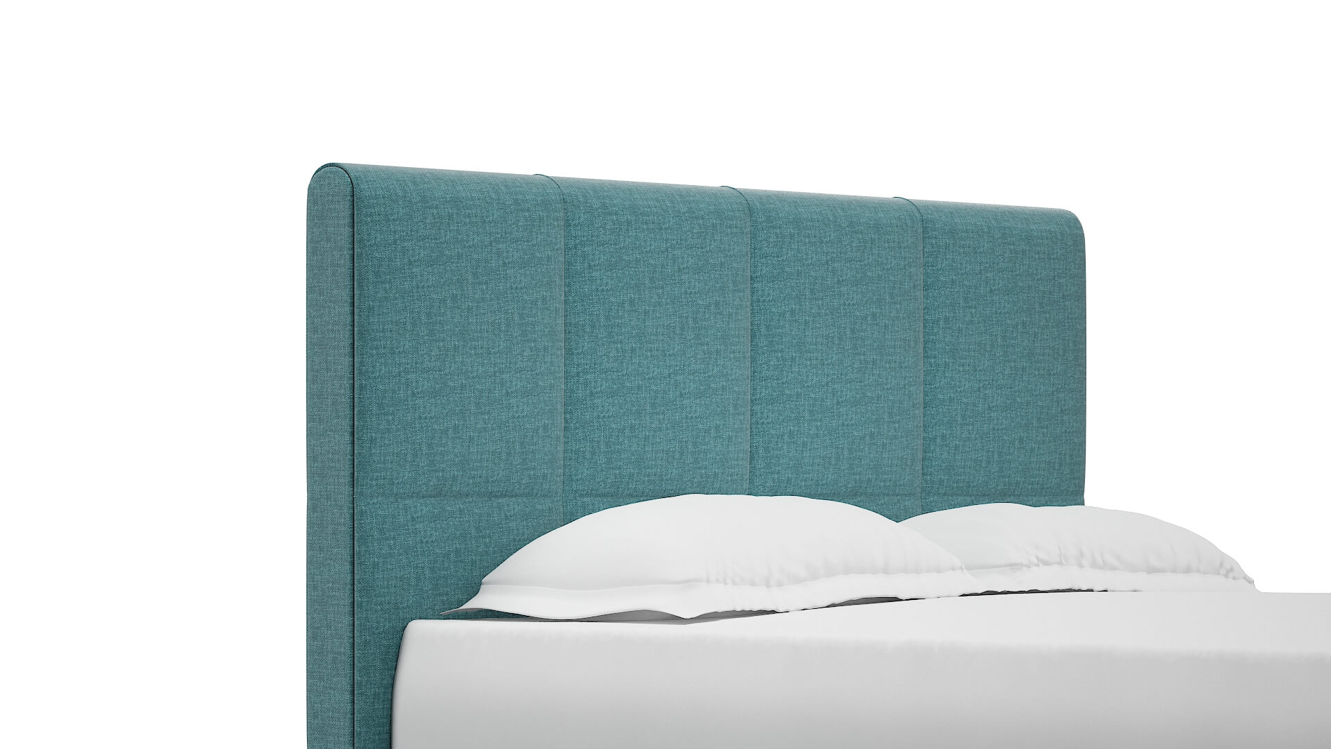 Biagio Keylargo Teal Bed Queen Headboard