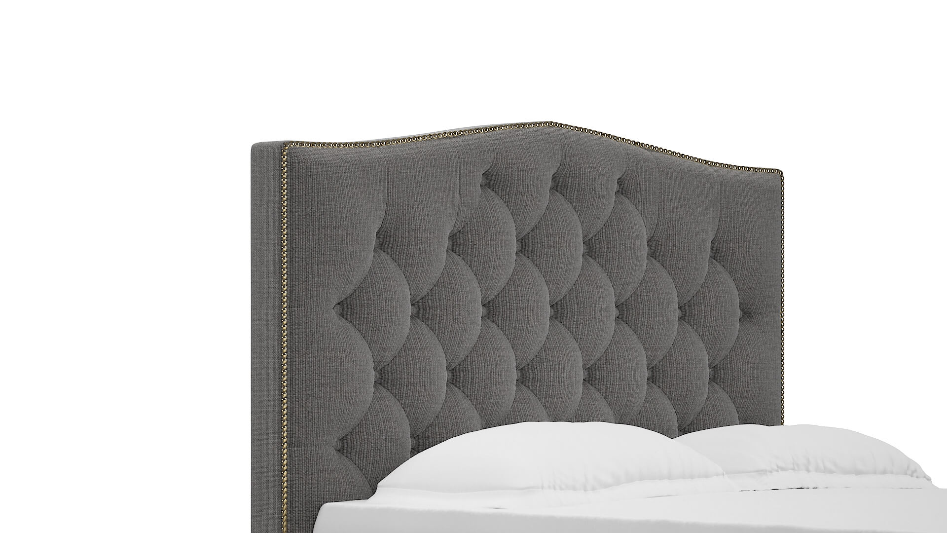 Bijou Avenger Zinc Bed Queen Headboard