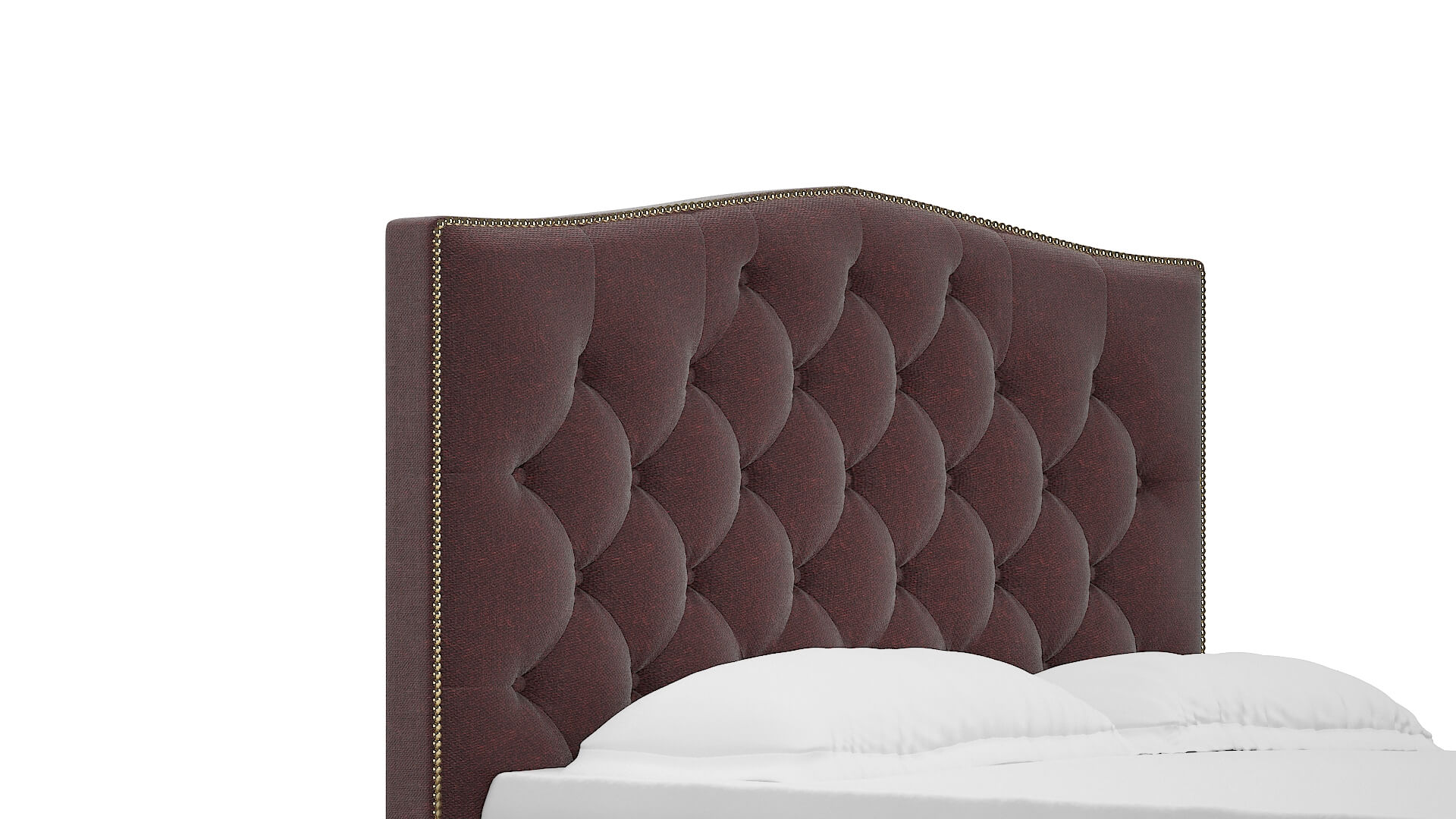 Bijou Derby Berry Bed Queen Headboard