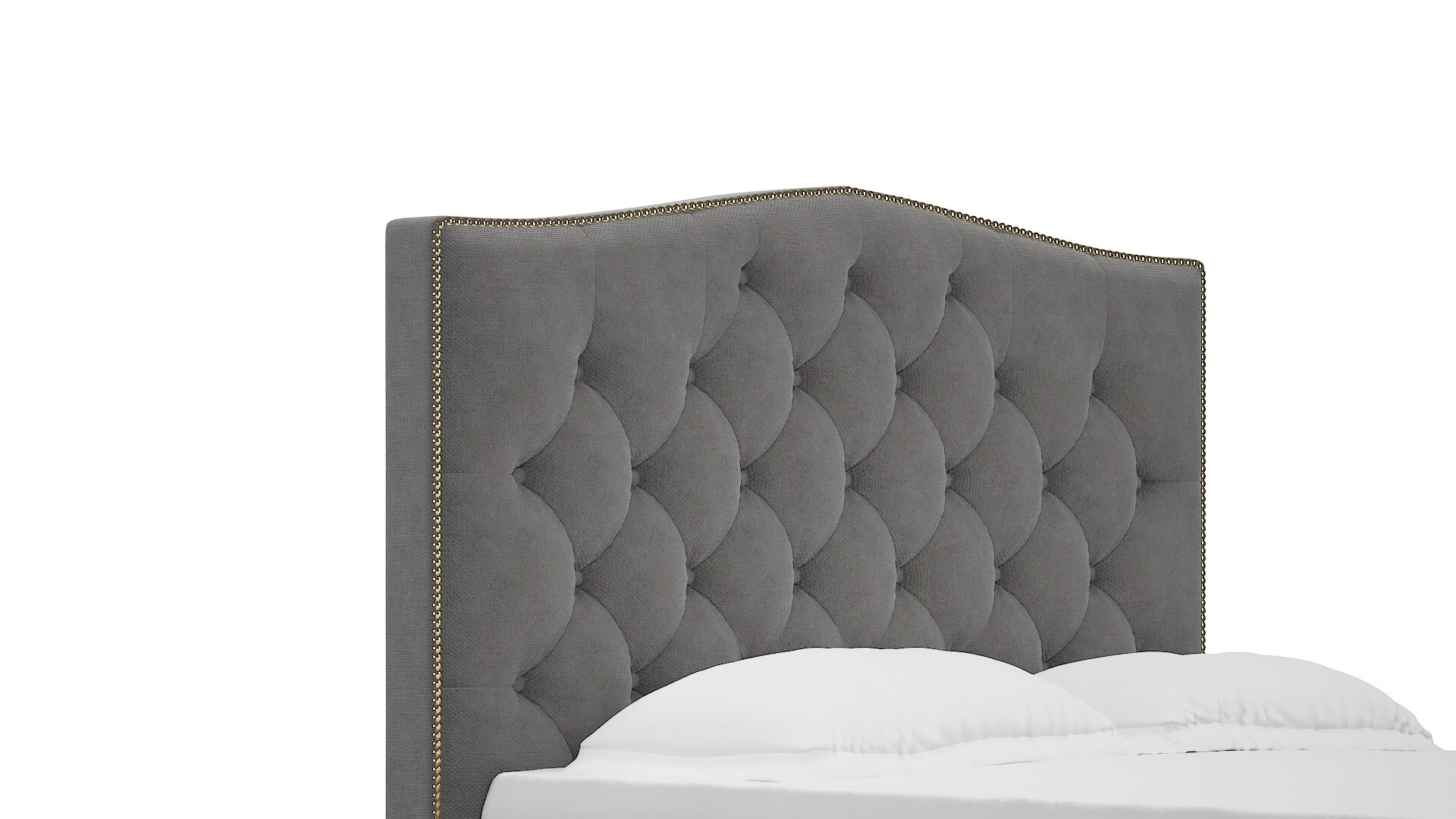 Bijou Dream_d Charcoal Bed Queen Headboard