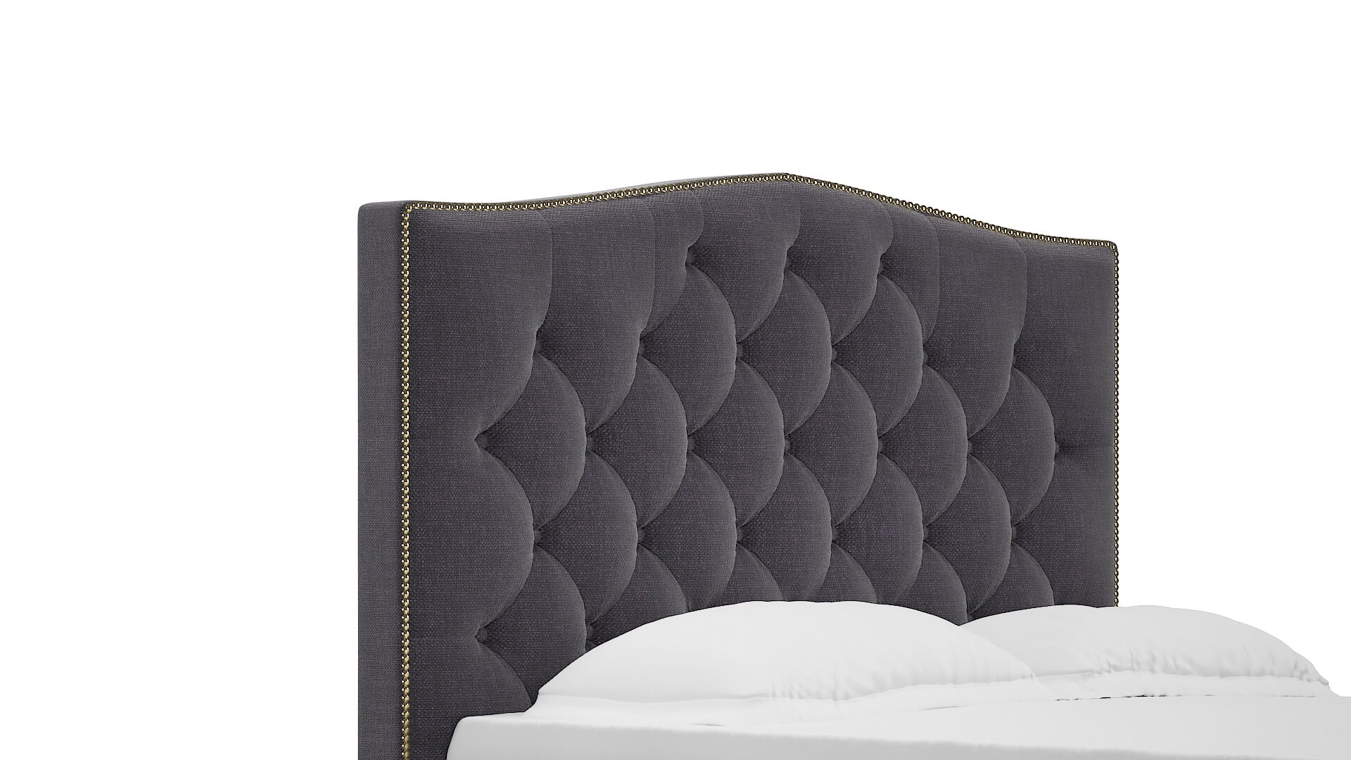 Bijou Durham Ink Bed Queen Headboard