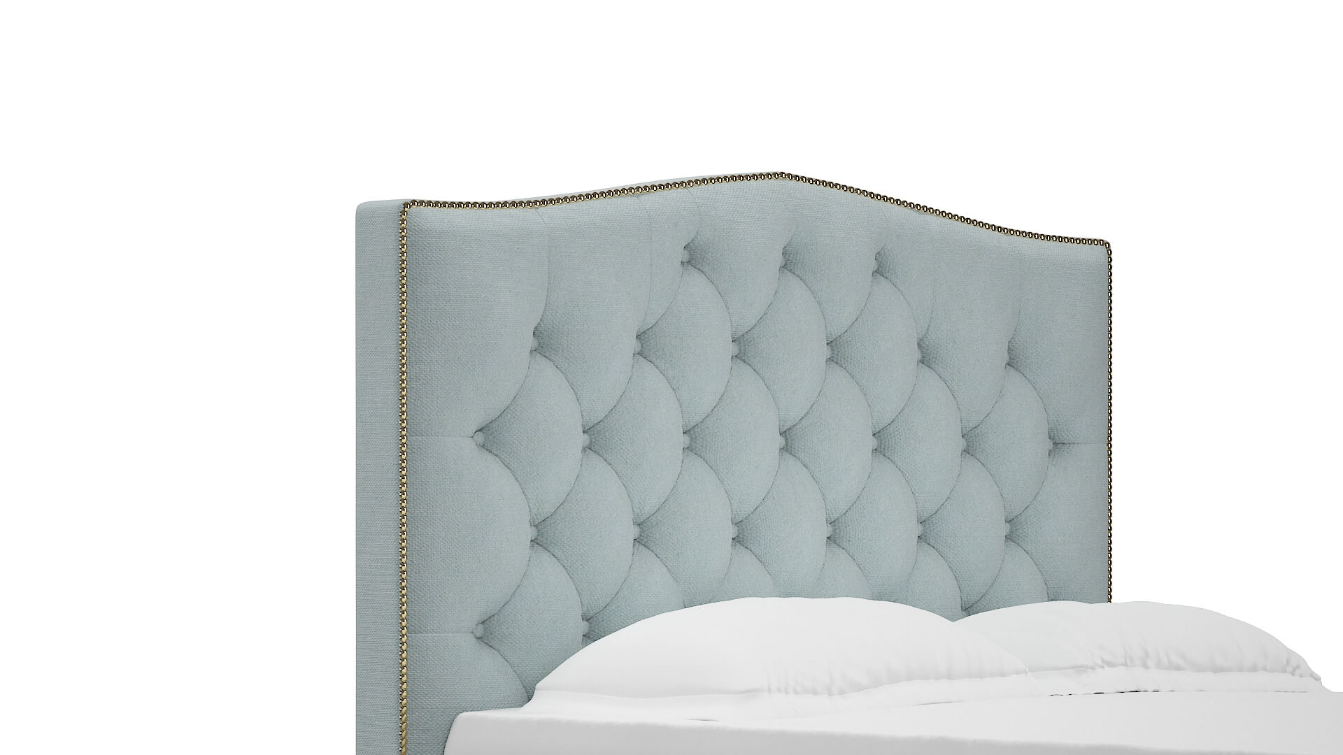 Bijou Hepburn Peridot Bed Queen Headboard
