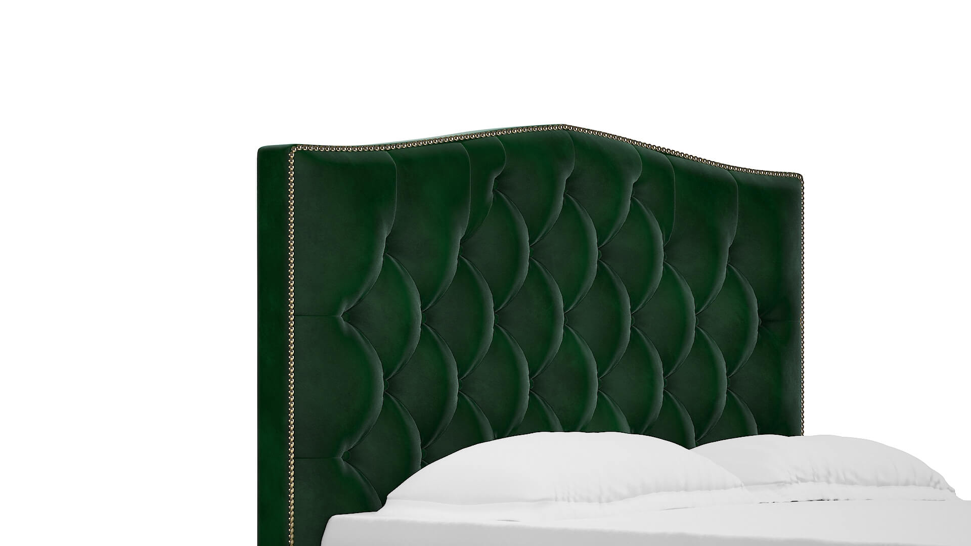 Bijou Royale Evergreen Bed Queen Headboard