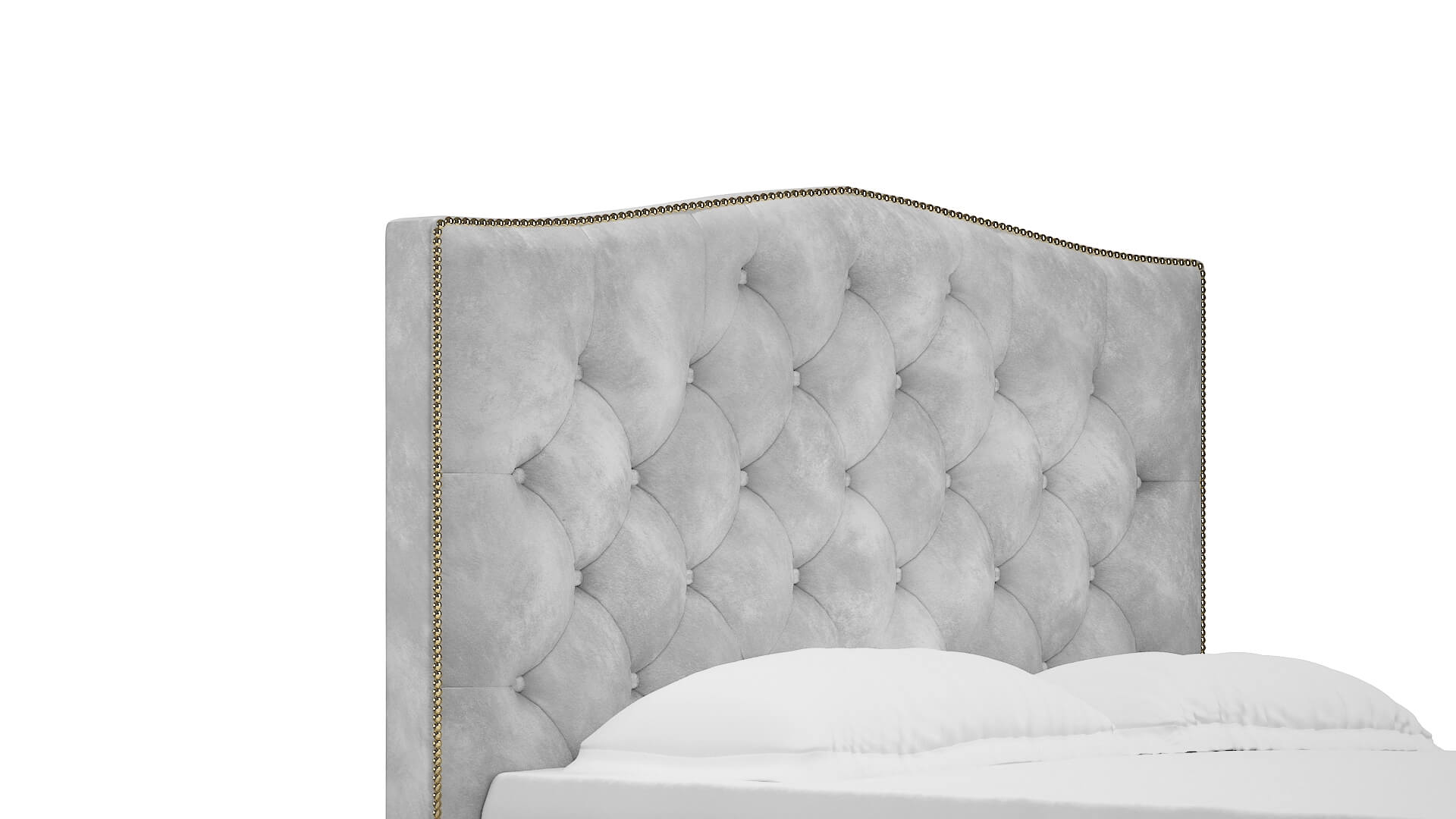 Bijou Terrain Pearl Bed Queen Headboard
