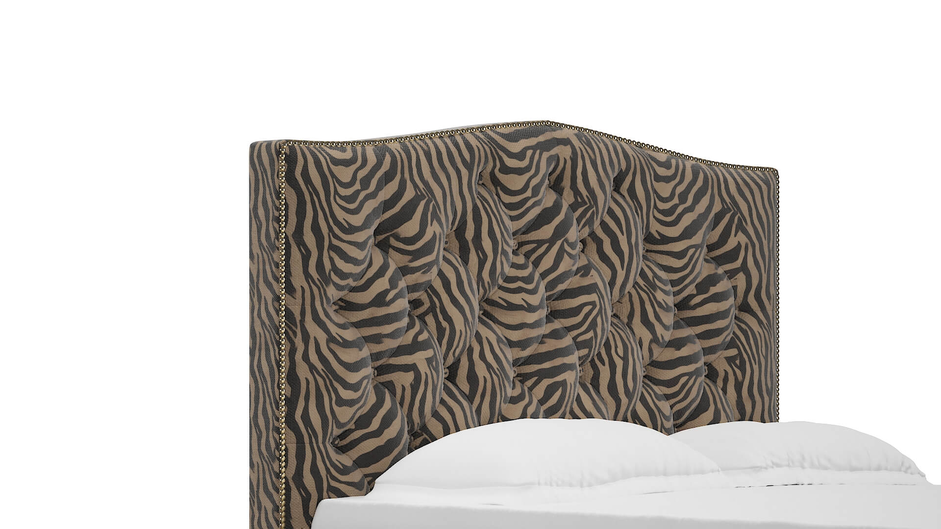 Bijou Zambia Coffee Bed Queen Headboard