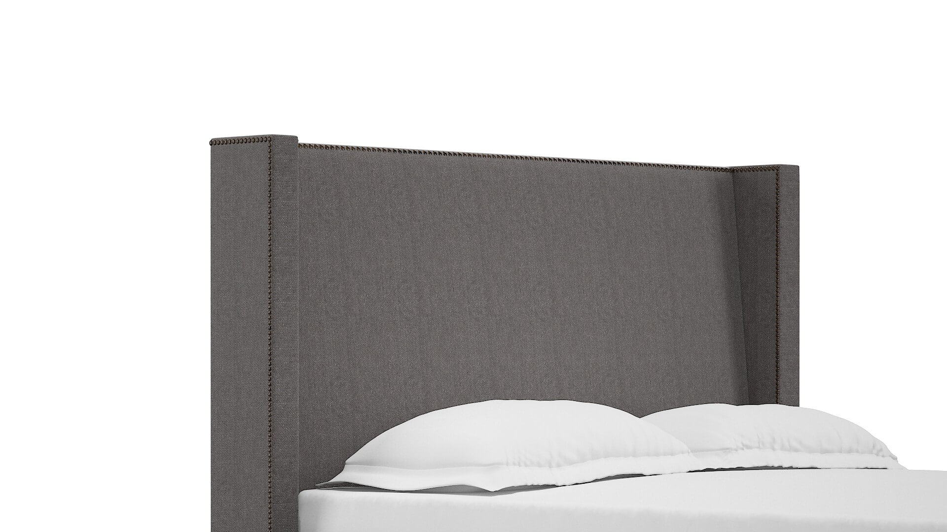 Bria Atlas_plz Silver Bed Queen Headboard