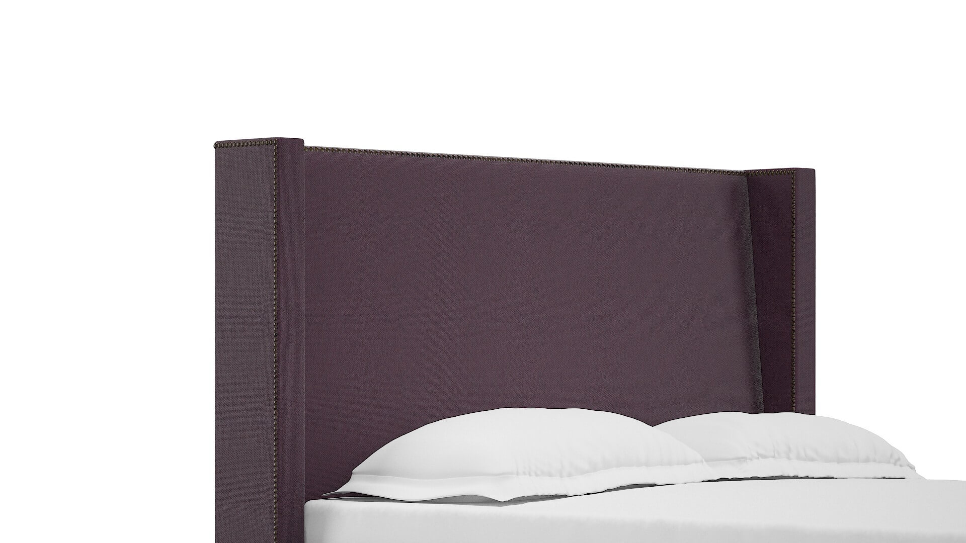 Bria Bella Aubergine Bed Queen Headboard