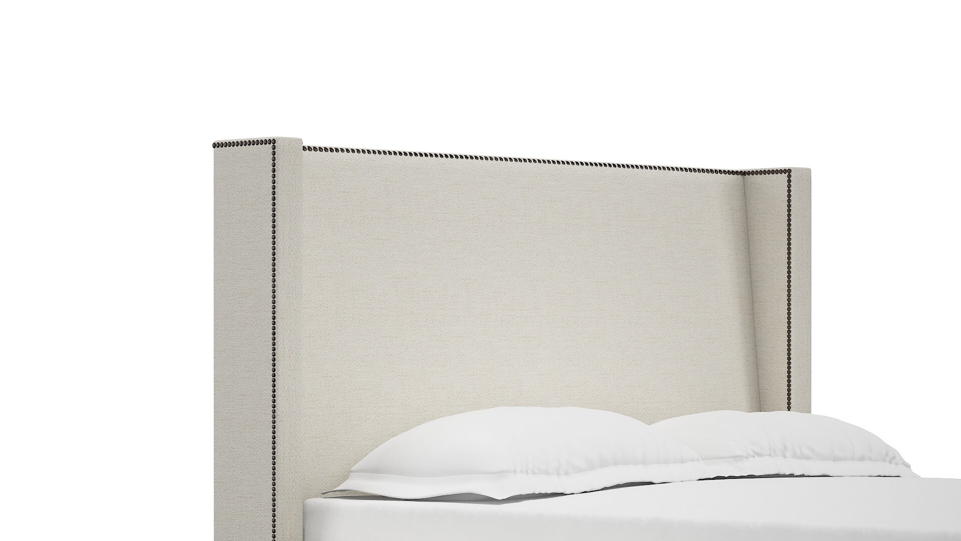 Bria Catalina Ivory Bed Queen Headboard