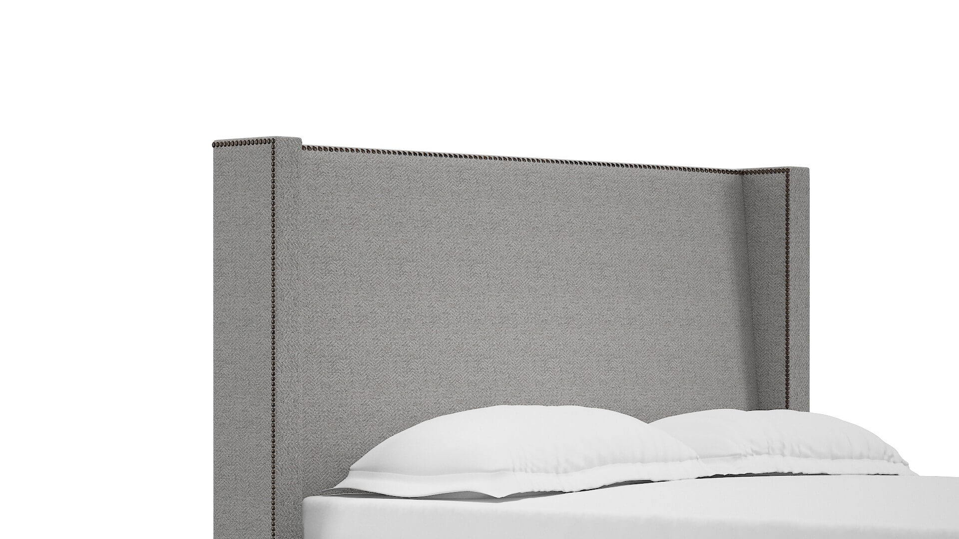 Bria Catalina Silver Bed Queen Headboard