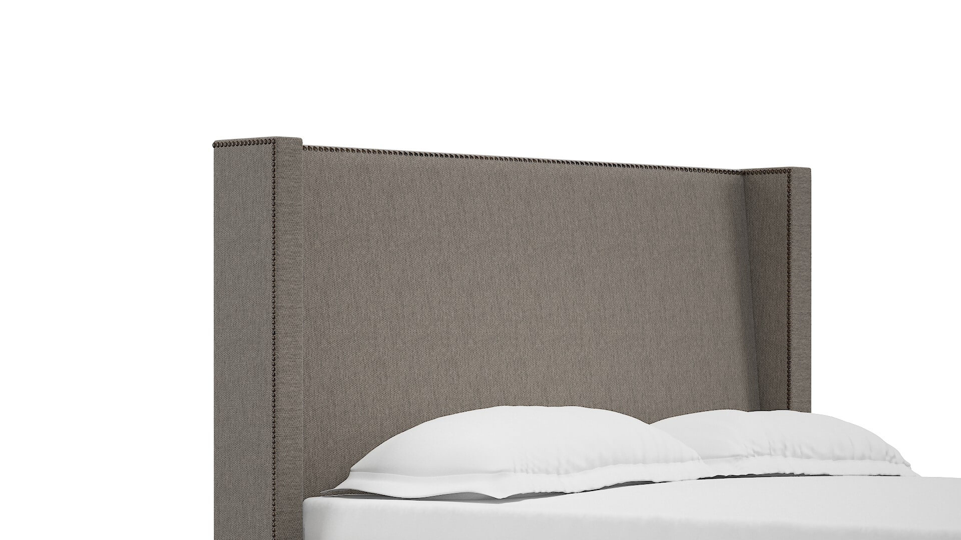 Bria Cosmo Taupe Bed Queen Headboard