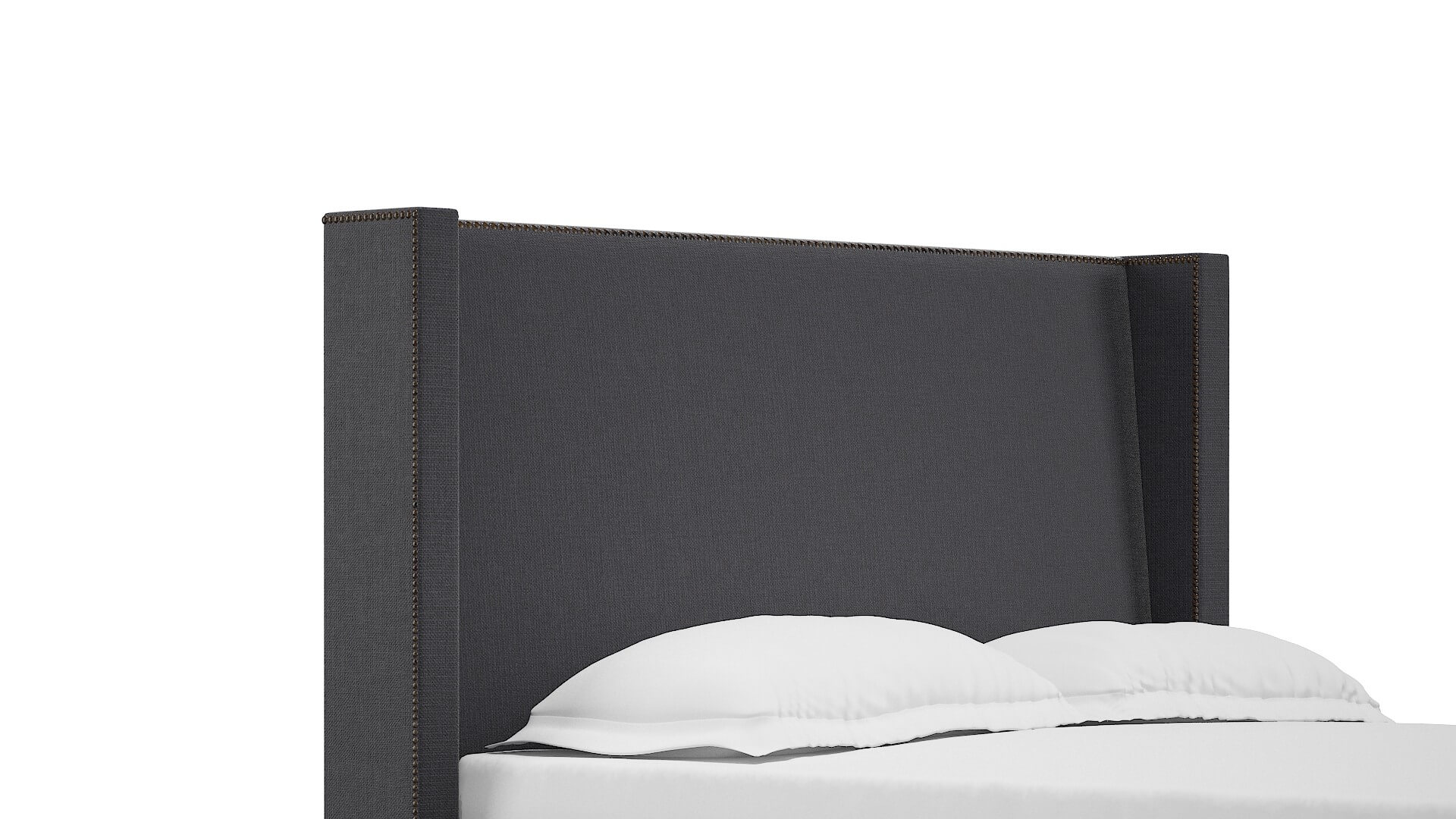 Bria Parker Charcoal Bed Queen Headboard