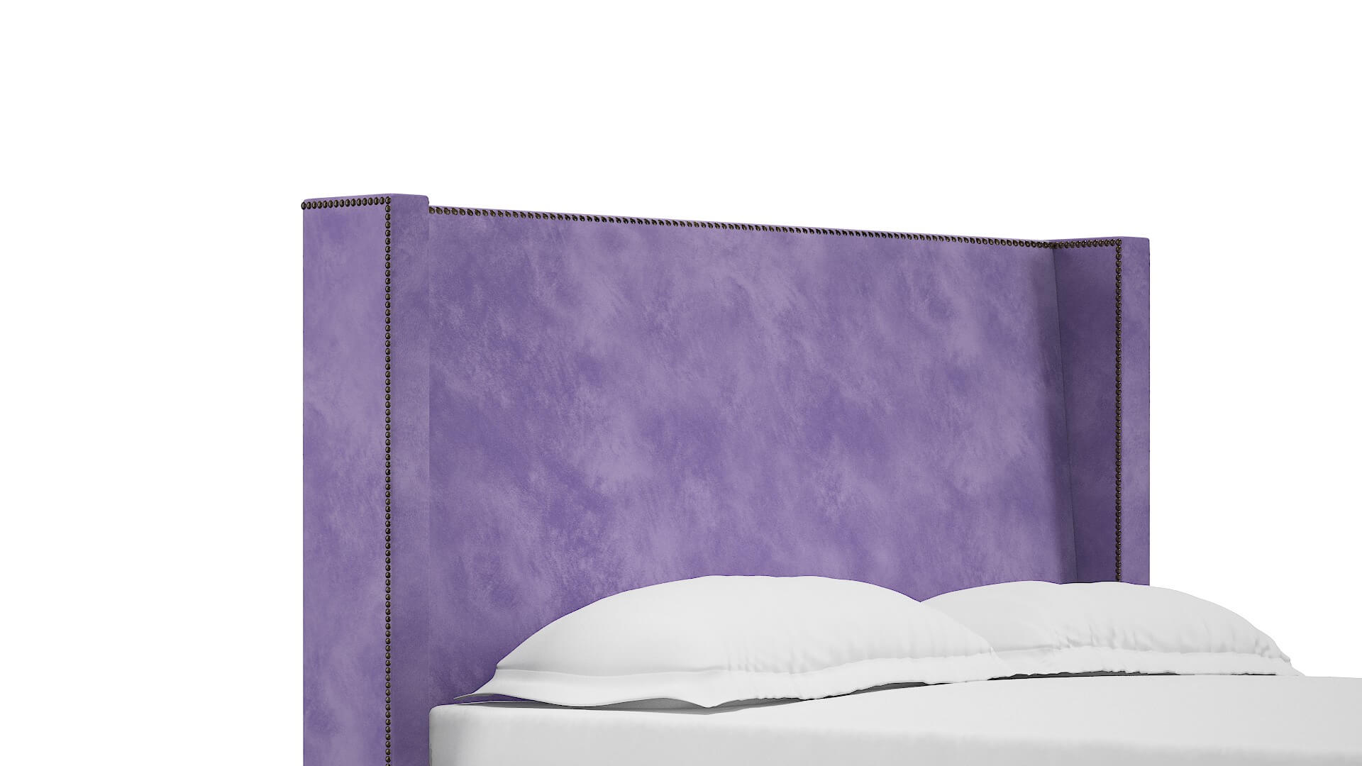 Bria Royale Lavender Bed Queen Headboard