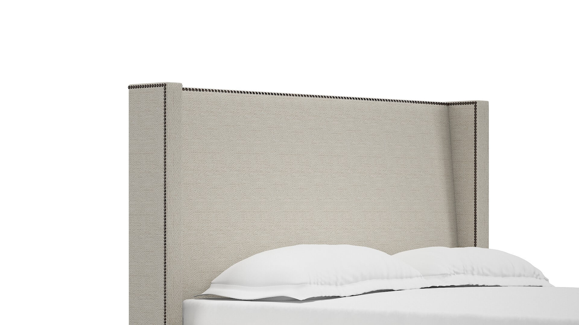 Bria Venus Cream Bed Queen Headboard