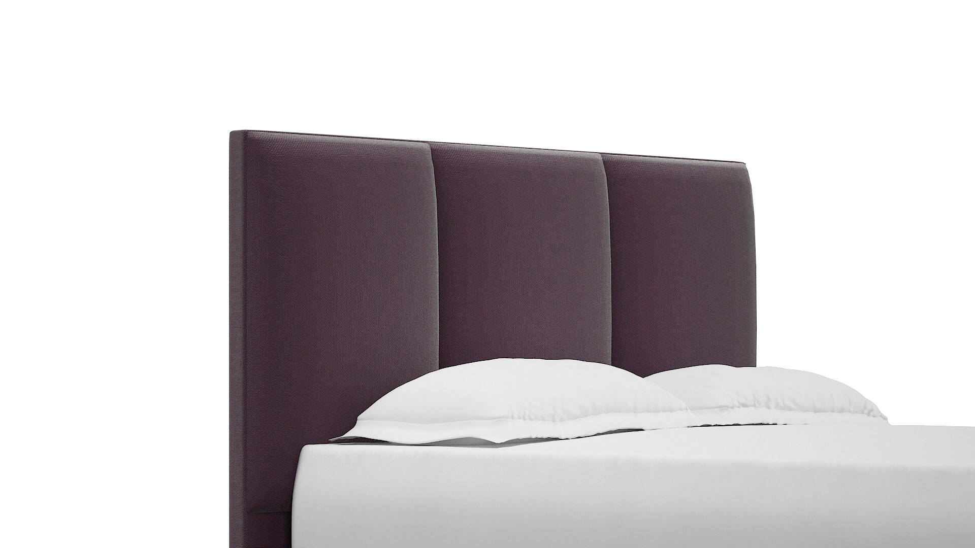 Celine Bella Aubergine Bed Queen Headboard