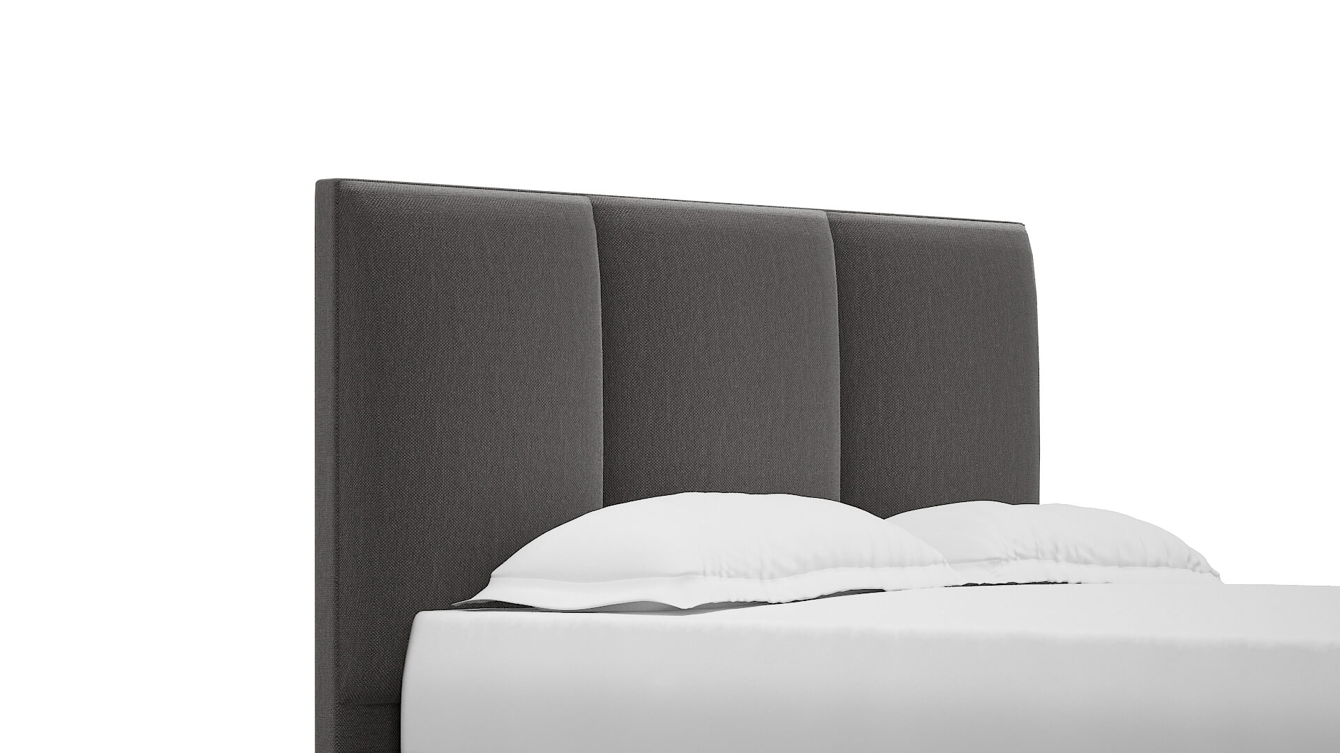 Celine Oscar Grey Bed Queen Headboard
