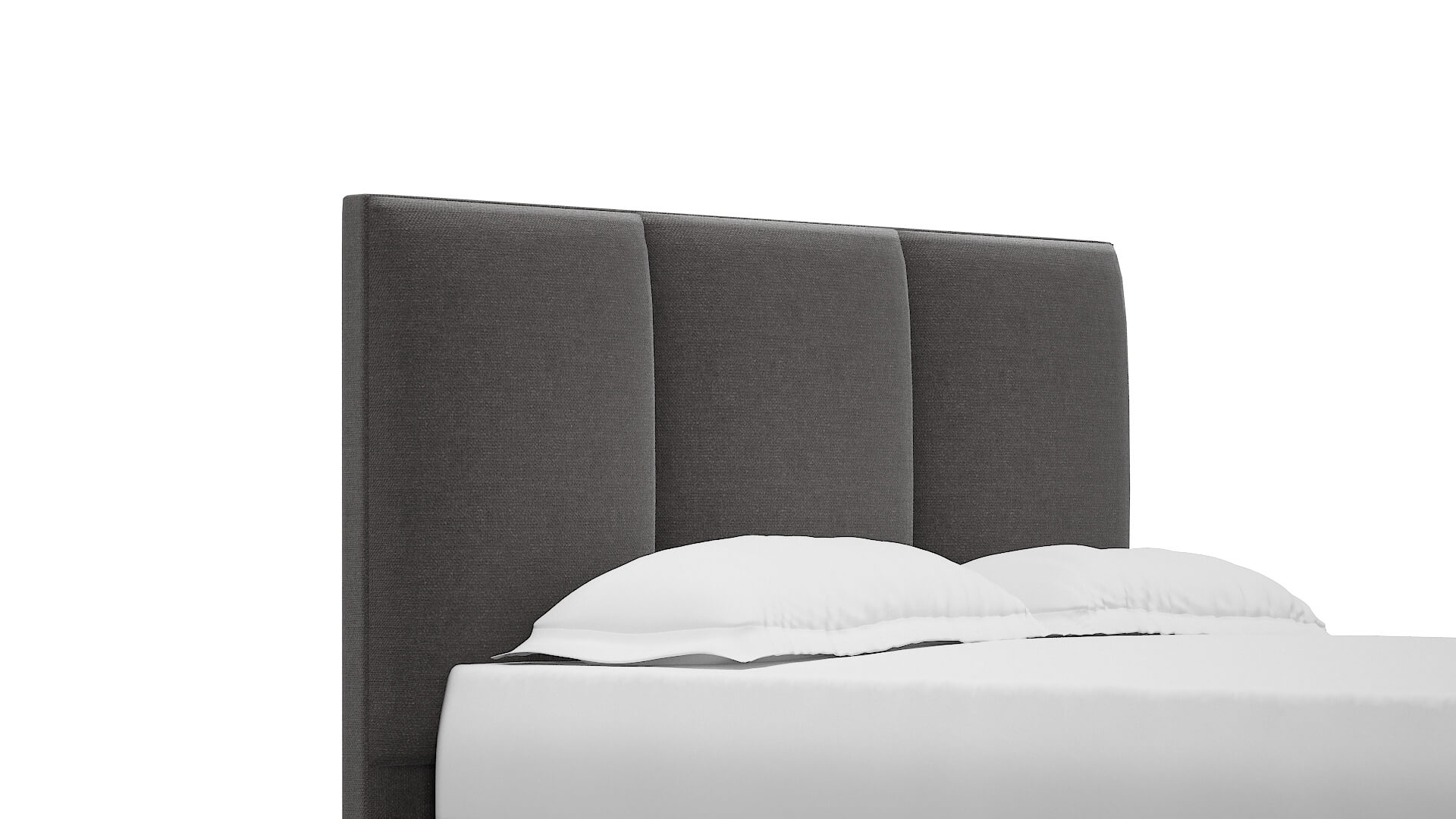 Celine Sasha Grey Bed Queen Headboard