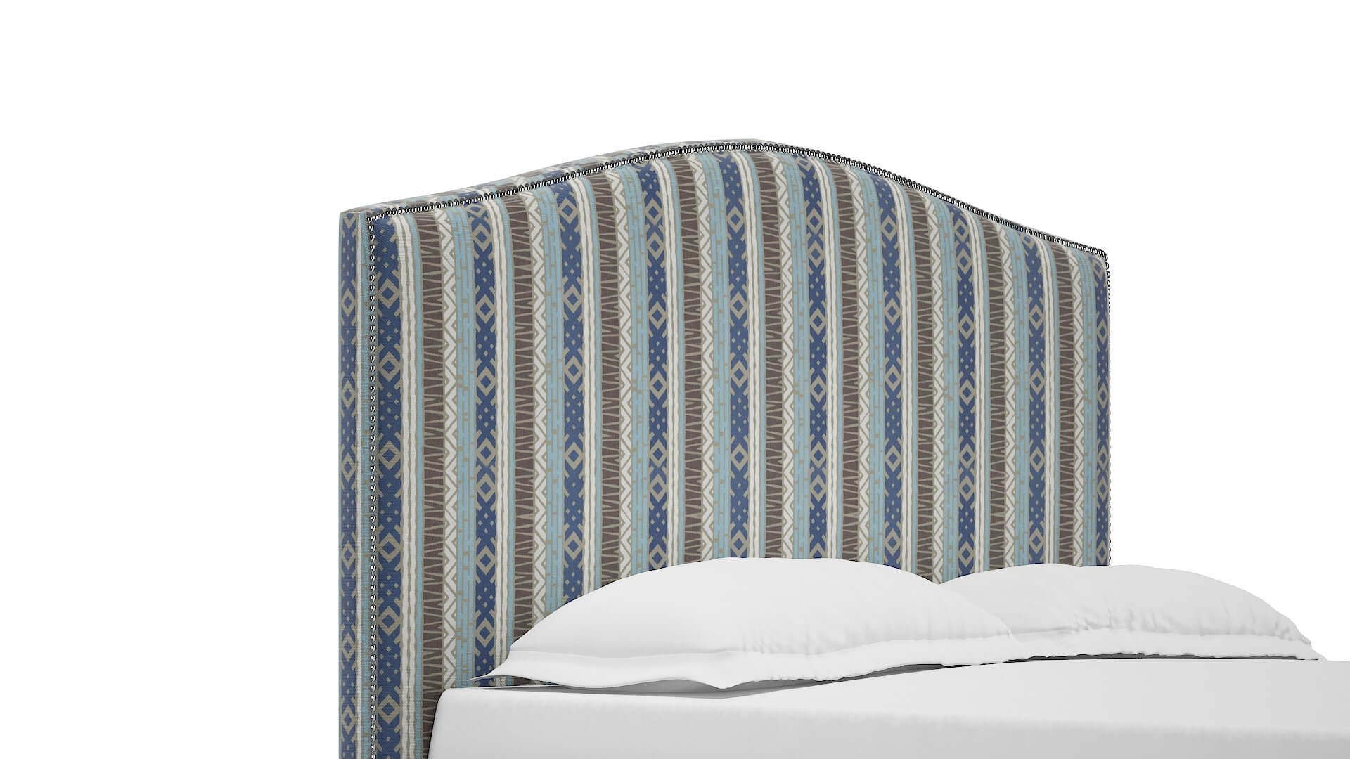 Dalion Bodhi Indigo Bed Queen Headboard