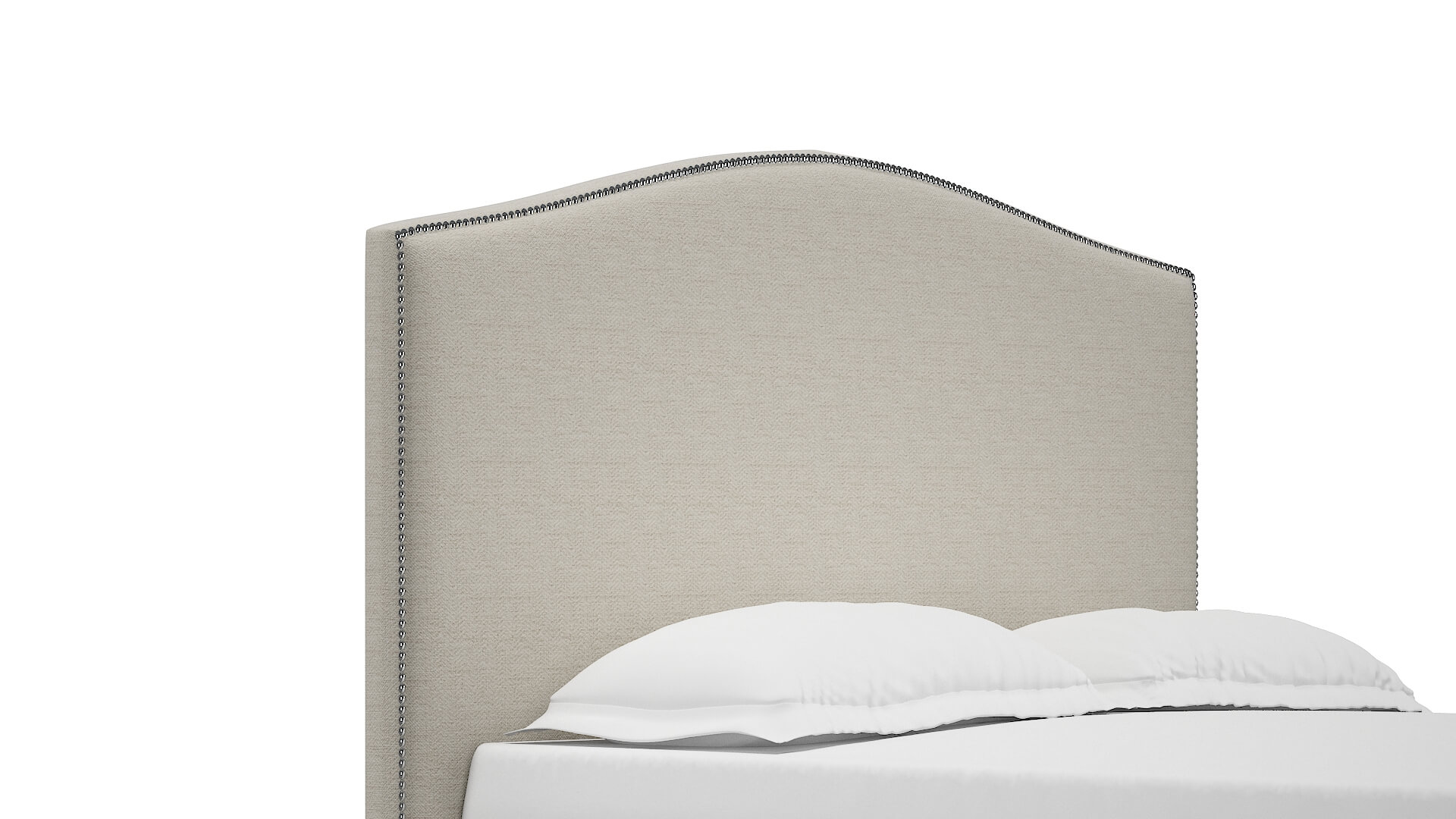 Dalion Catalina Linen Bed Queen Headboard