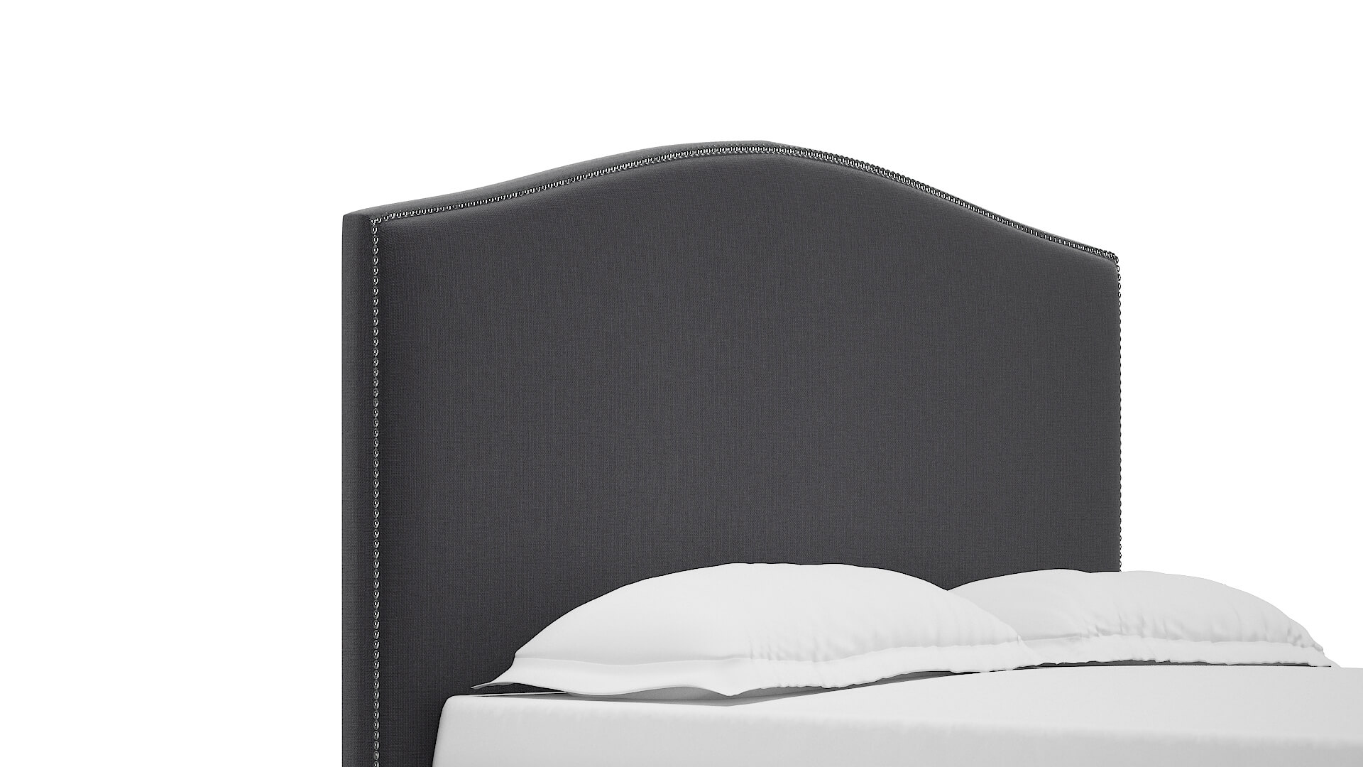 Dalion Parker Charcoal Bed Queen Headboard