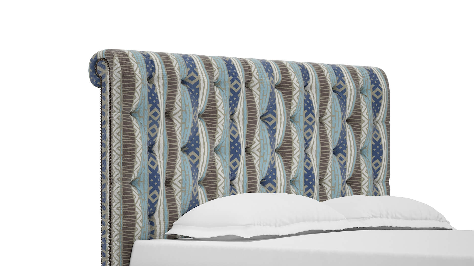 Decima Bodhi Indigo Bed Queen Headboard