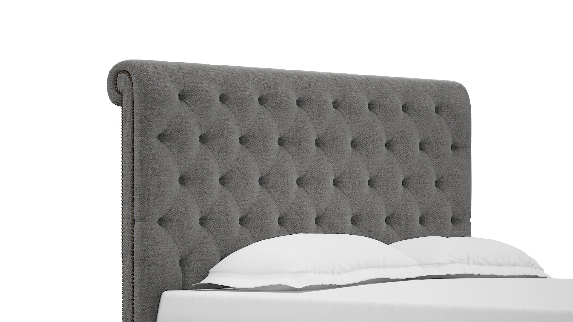 Decima Catalina Steel Bed Queen Headboard