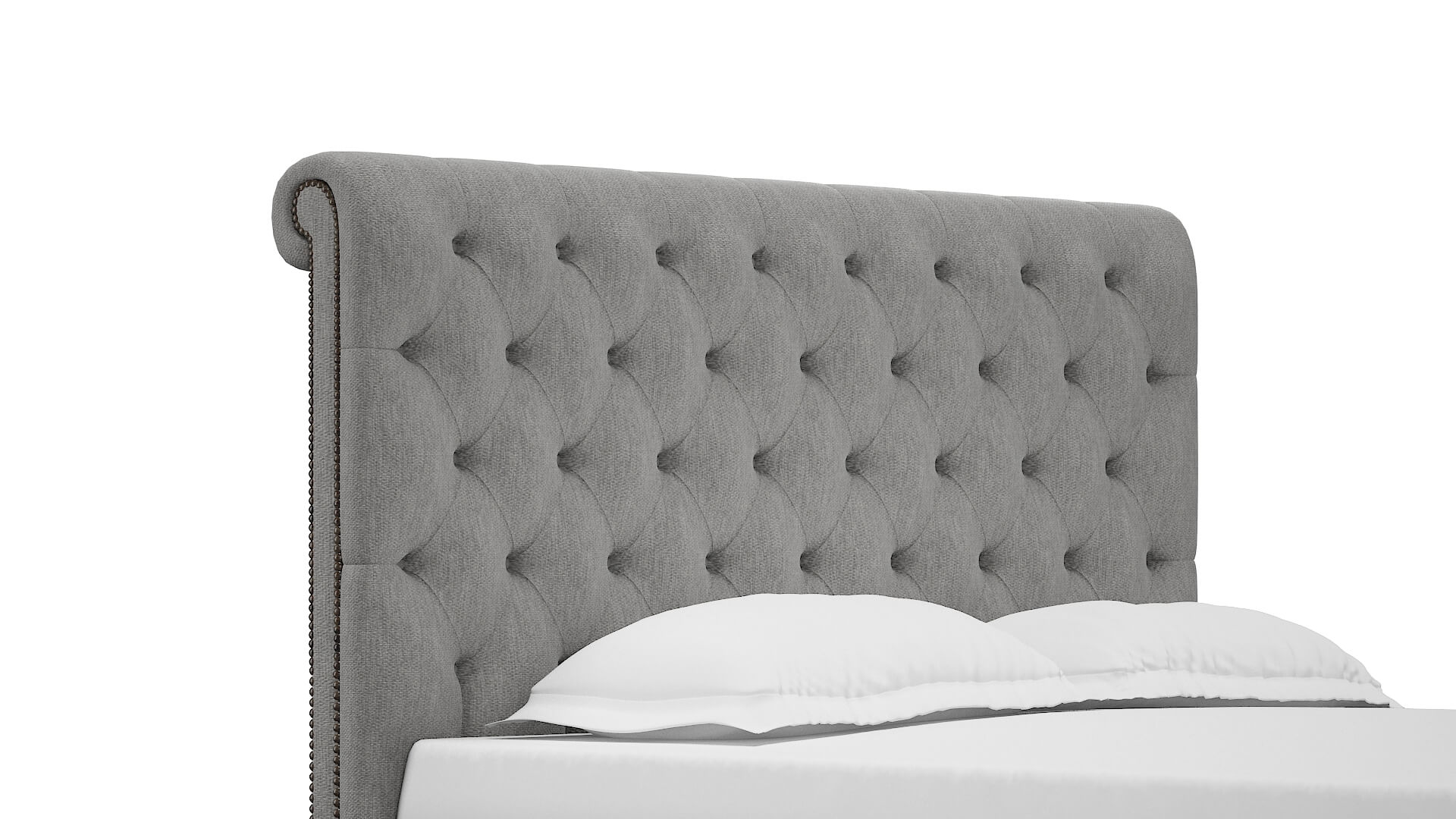 Decima Cosmo Steel Bed Queen Headboard