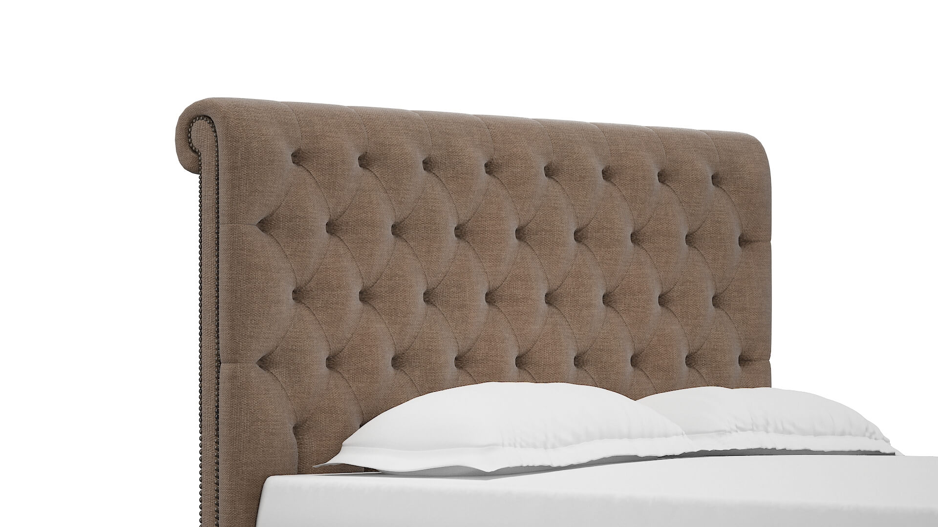 Decima Keylargo Mink Bed Queen Headboard