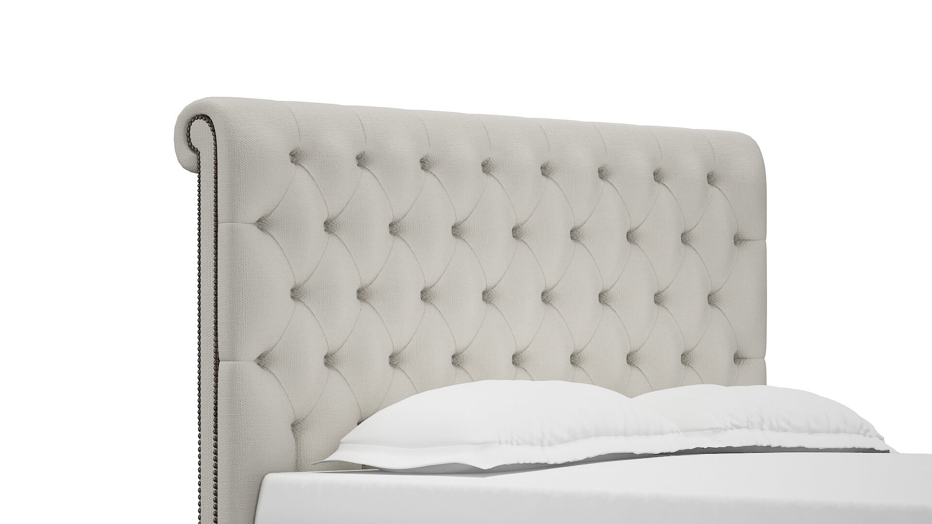 Decima Keylargo Oatmeal Bed Queen Headboard