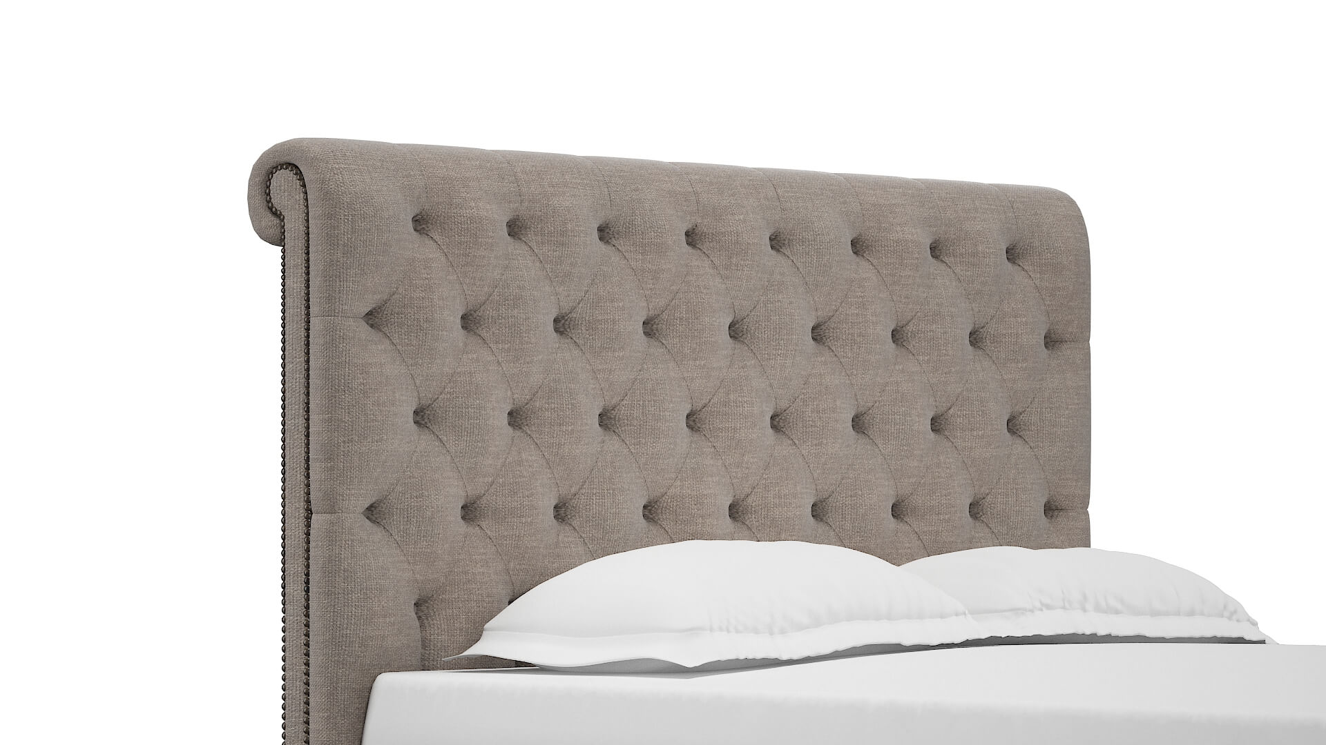 Decima Keylargo Pumice Bed Queen Headboard